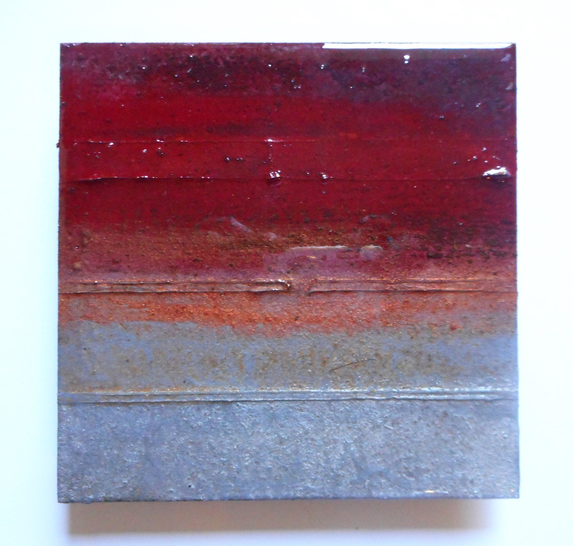 Small Metal Tile #74 by Mike Elsass