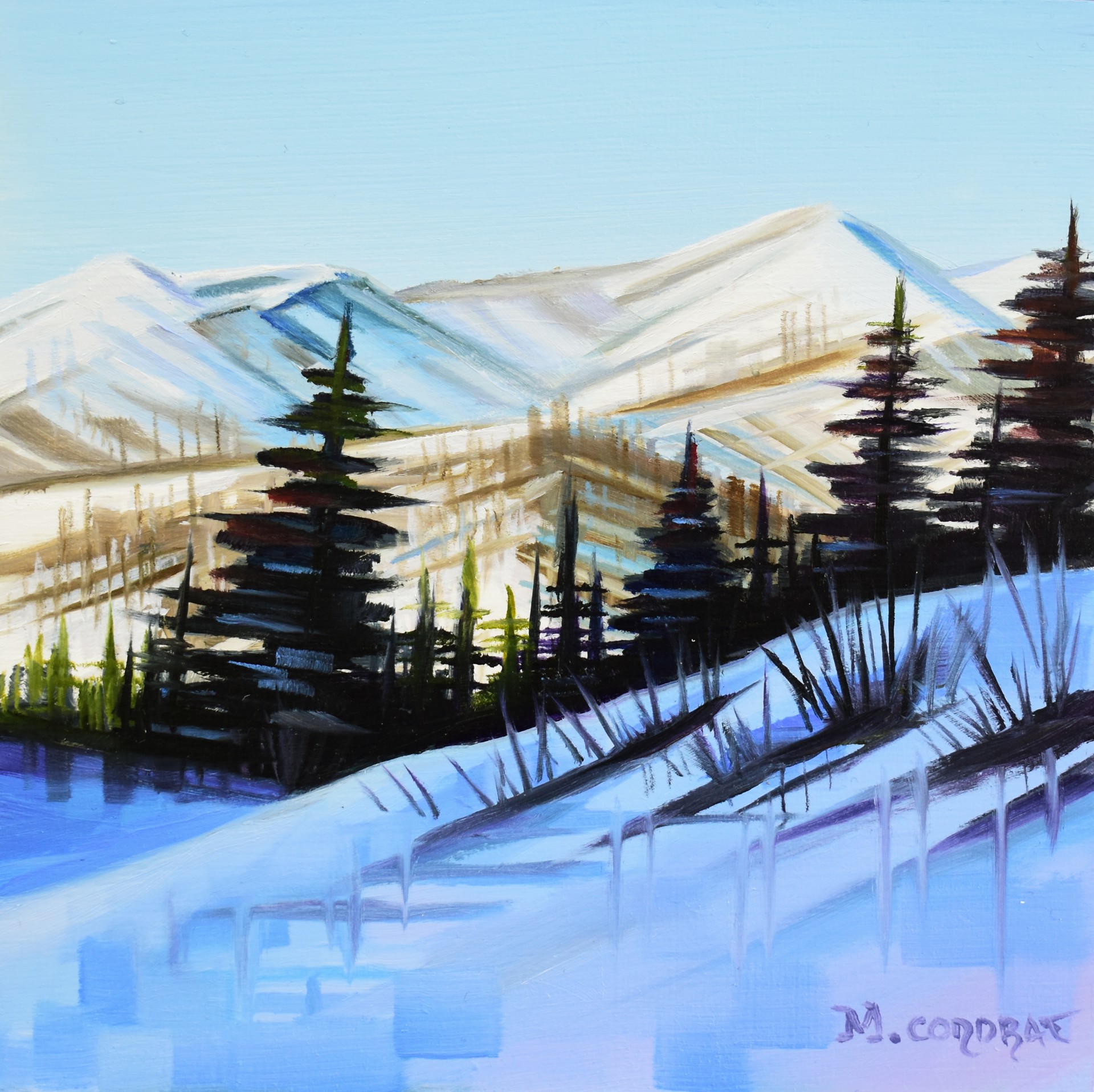 Frozen Side of the Mountain by Michelle Condrat