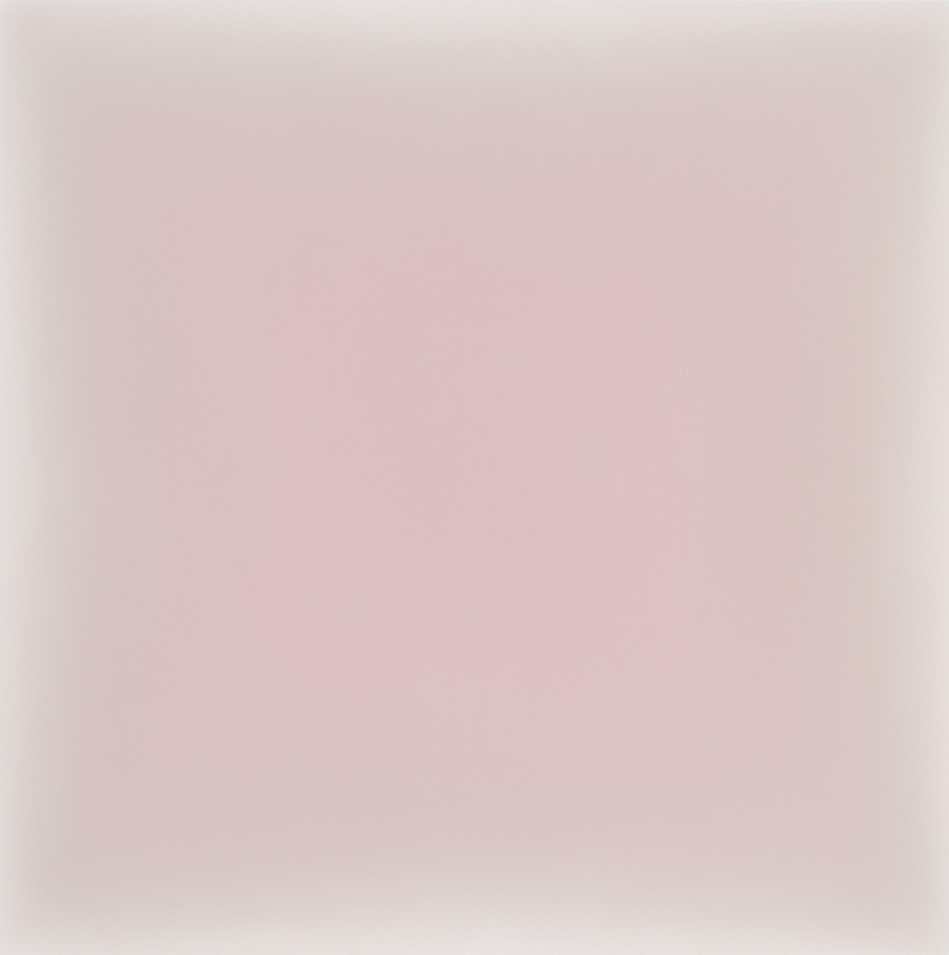 12.23.23, palest pink on raw umber by Gwen Hardie
