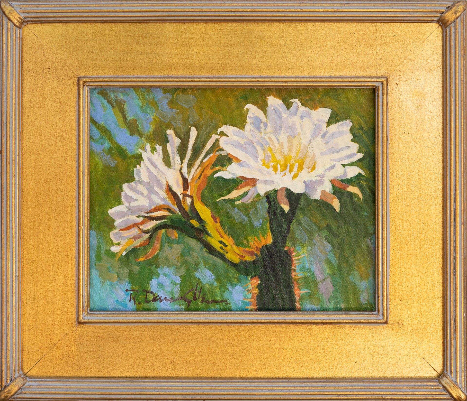 Arizona Blooms by Robert Daughters (1929-2013)