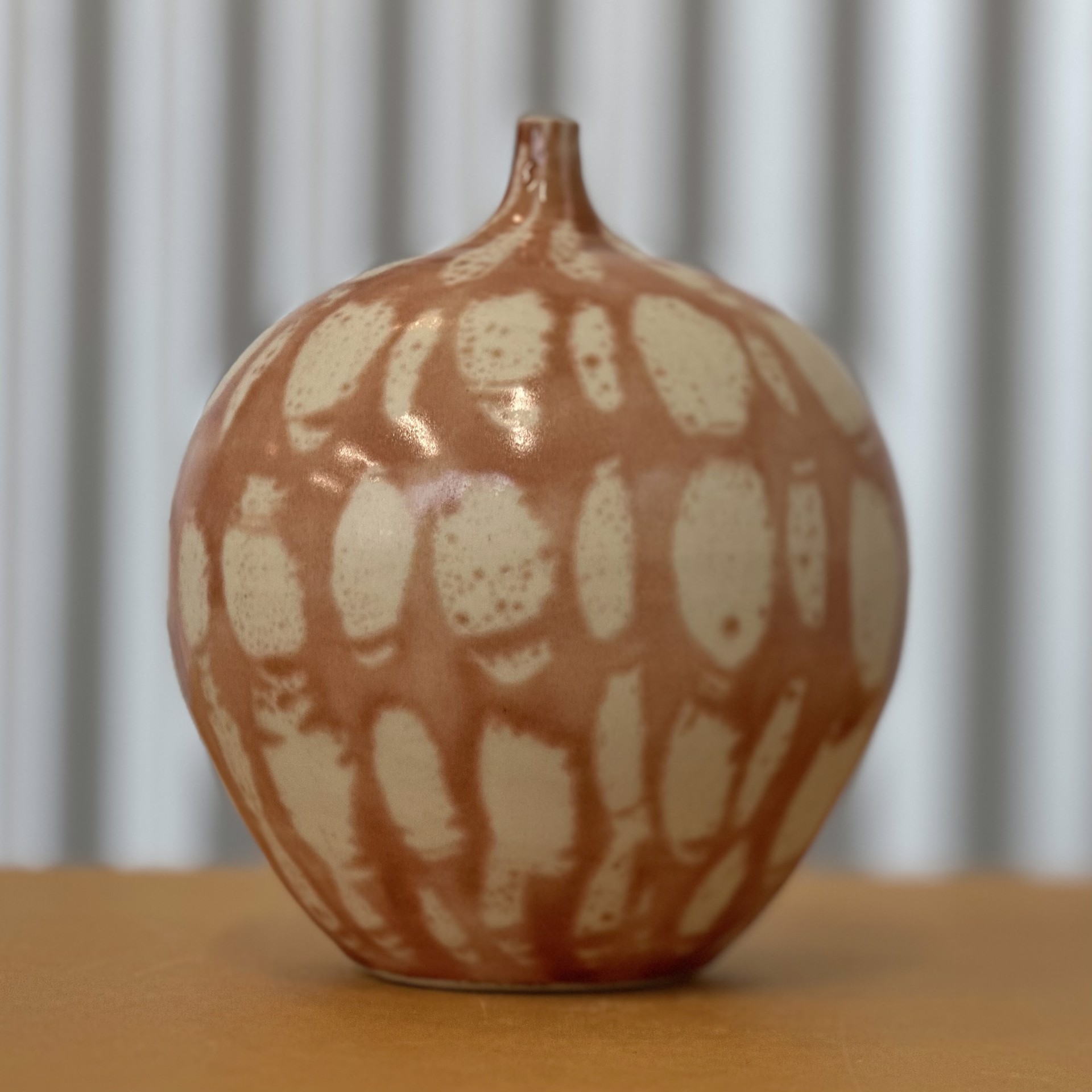 Blush Stones Vessel by Mary Roberts