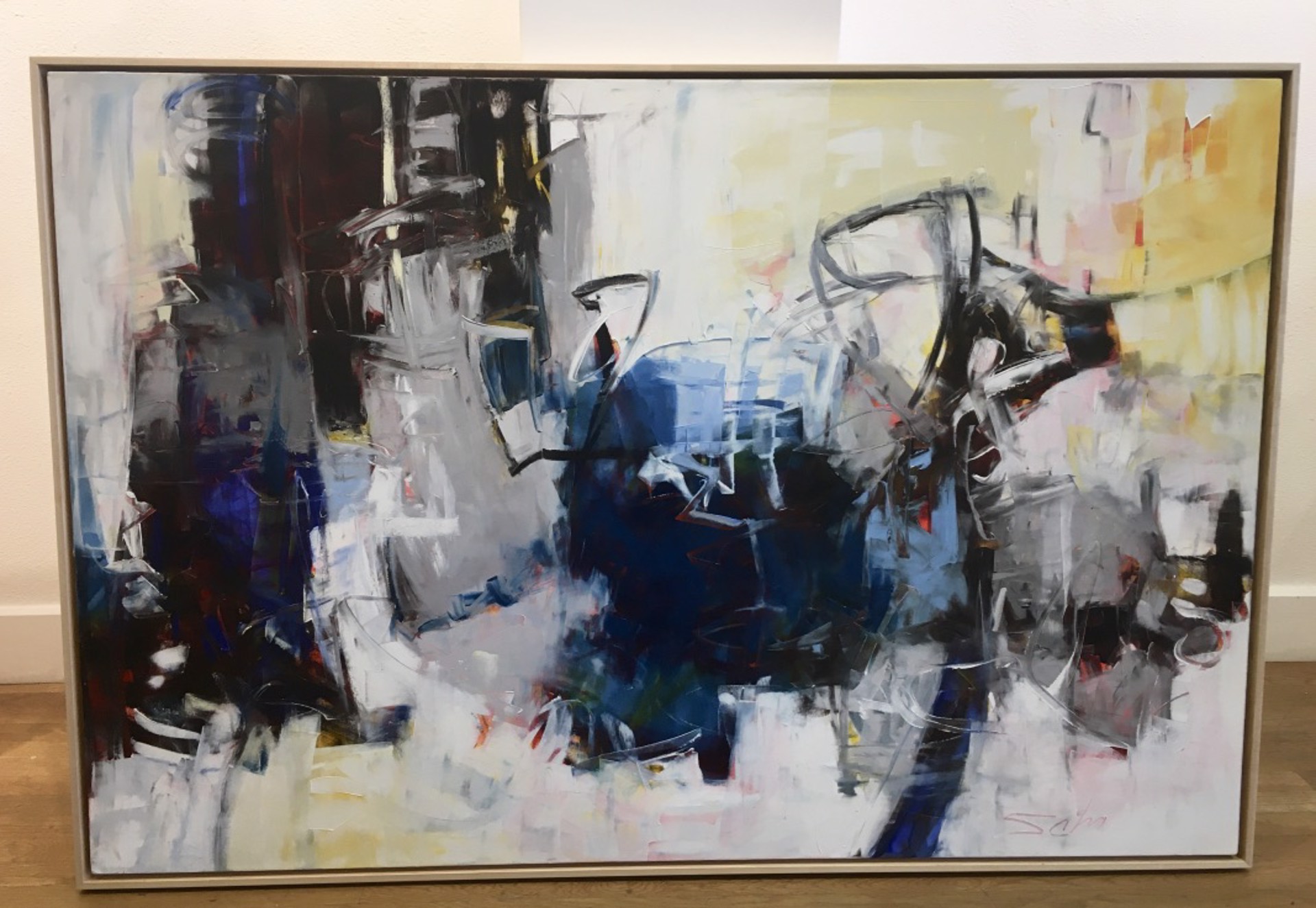 Urban Sunrise (SOLD) by KAREN SCHARER