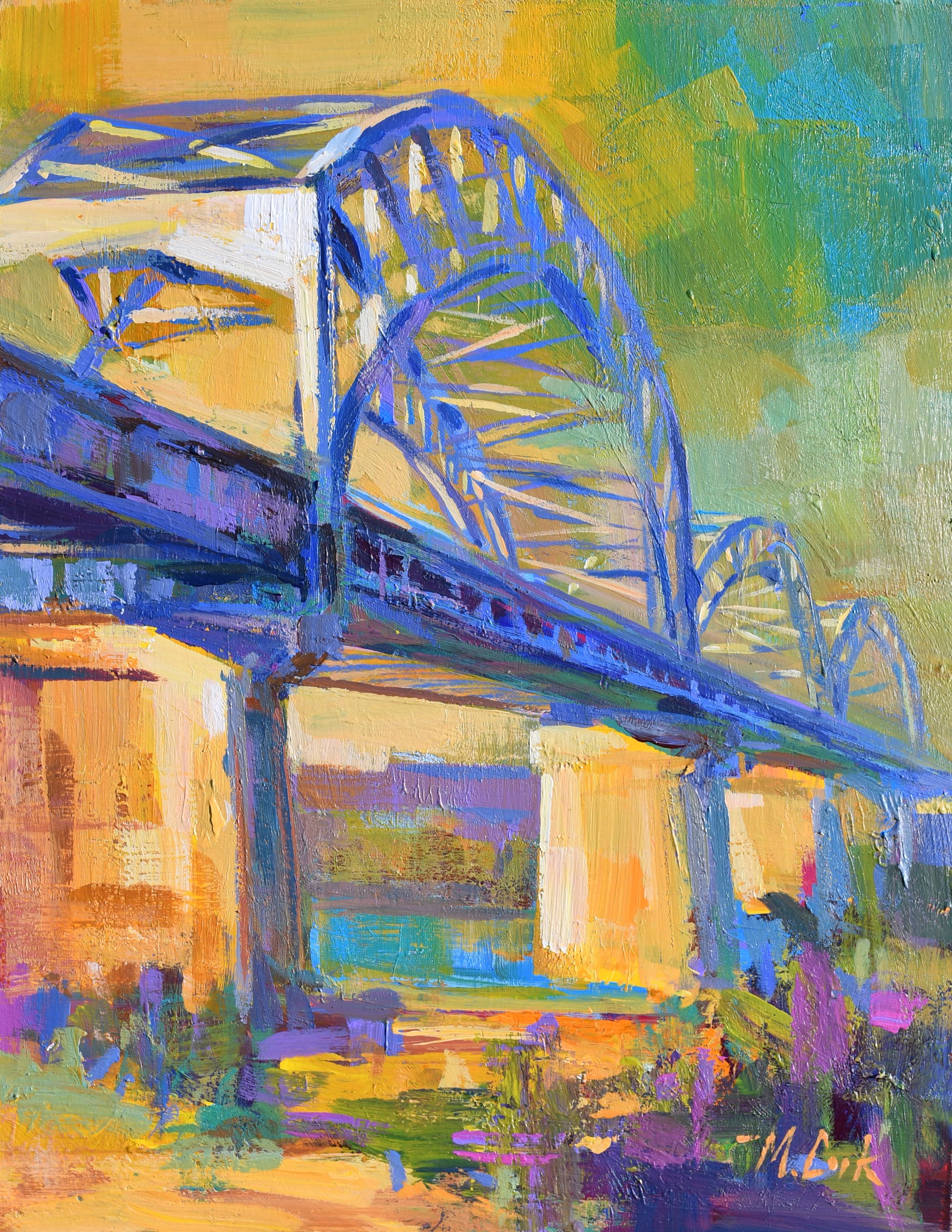 Buck O'Neal Bridge by Mark Cook