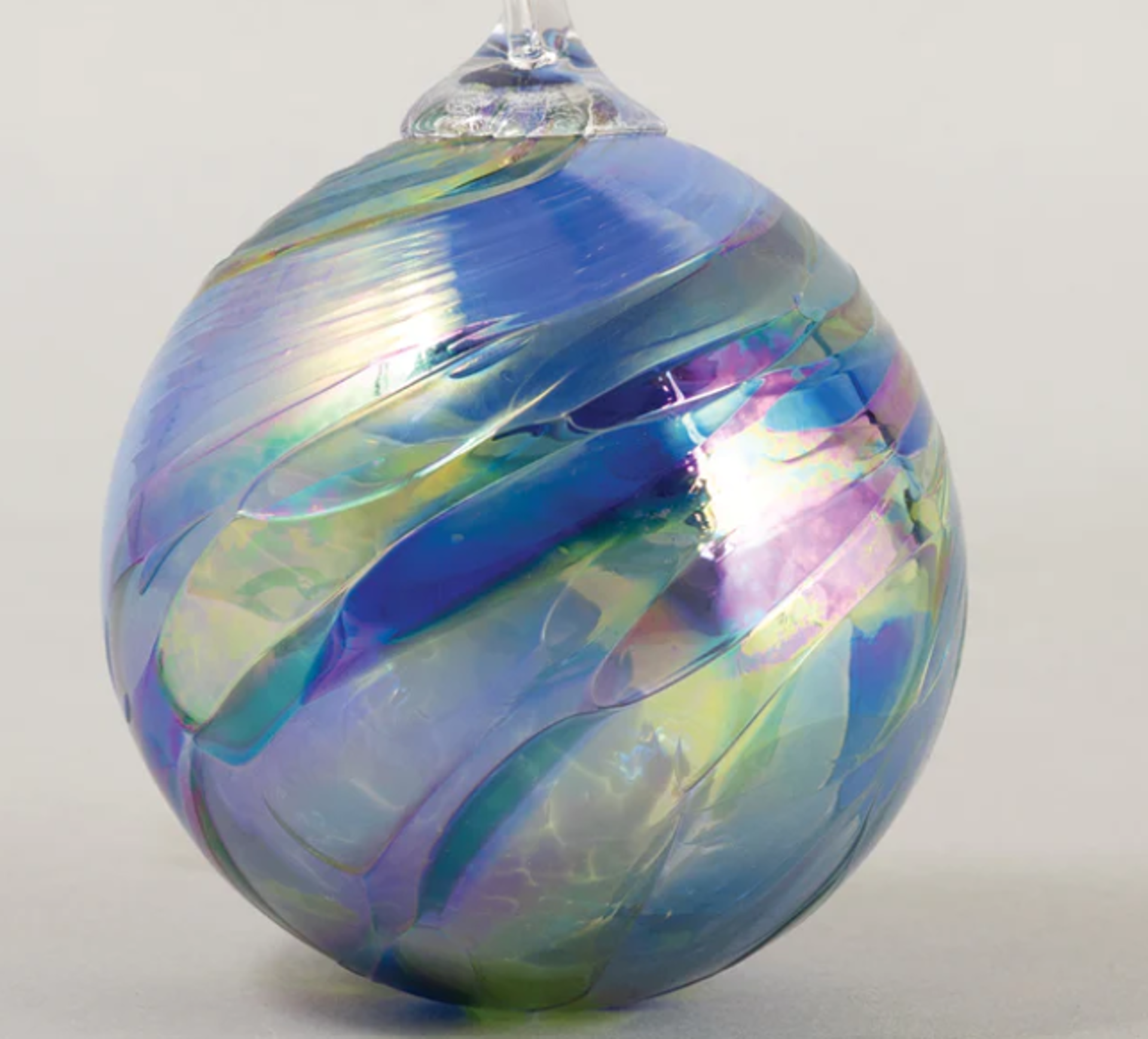 Ornament | Sapphire Feather by Glass Eye