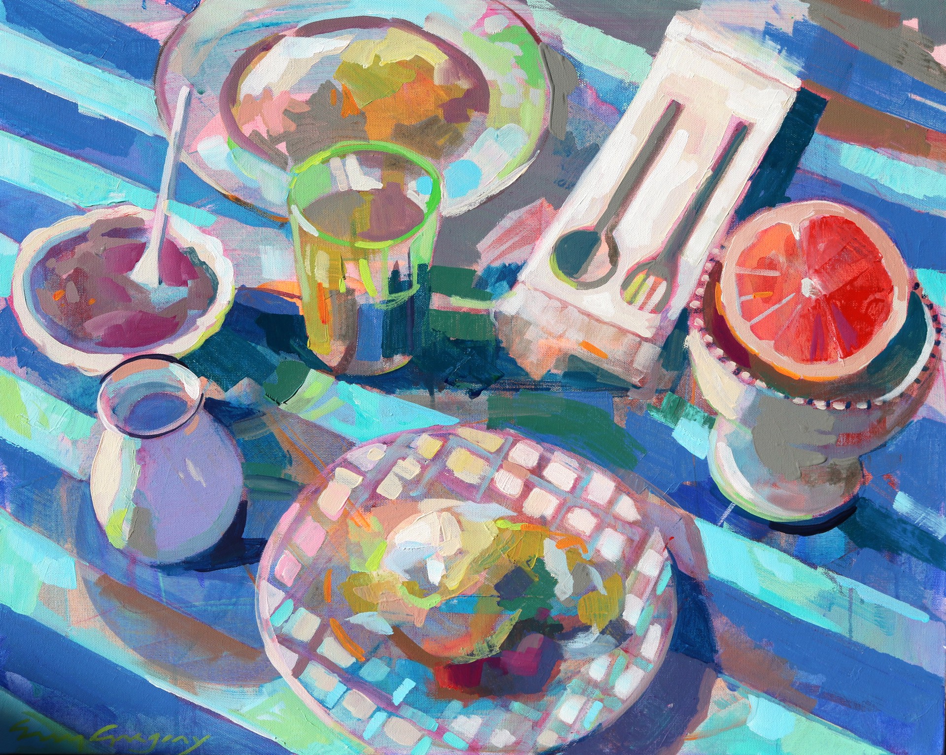 The Breakfast Table 5 by Erin Gregory