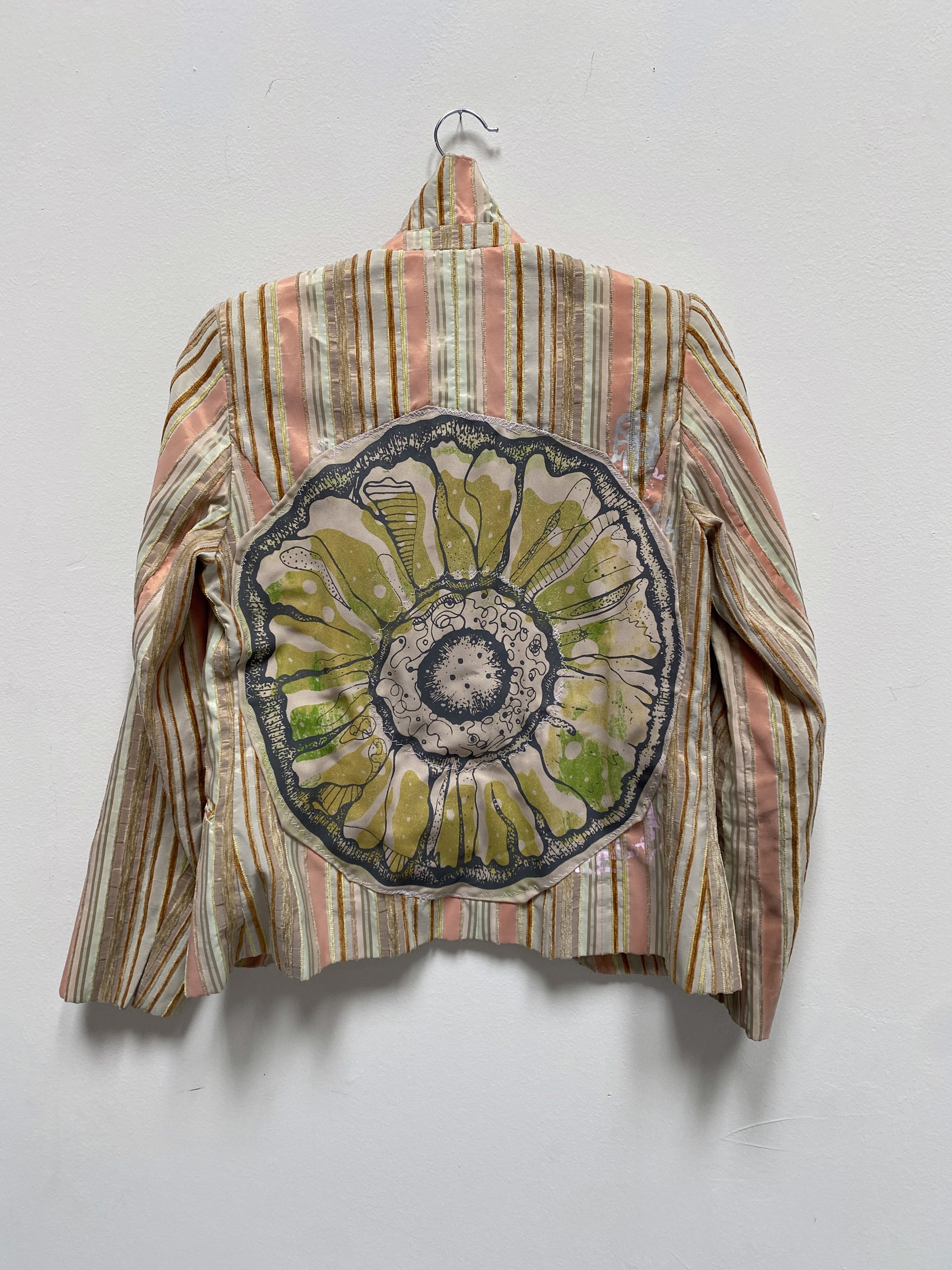 Peach Jacket by Laurie Shapiro
