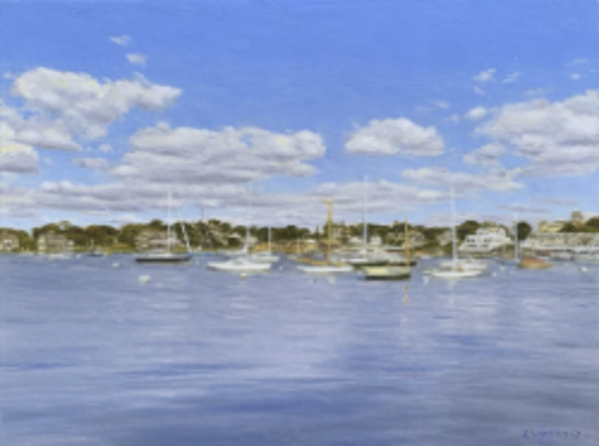 Boats on the Water by Lori Zummo