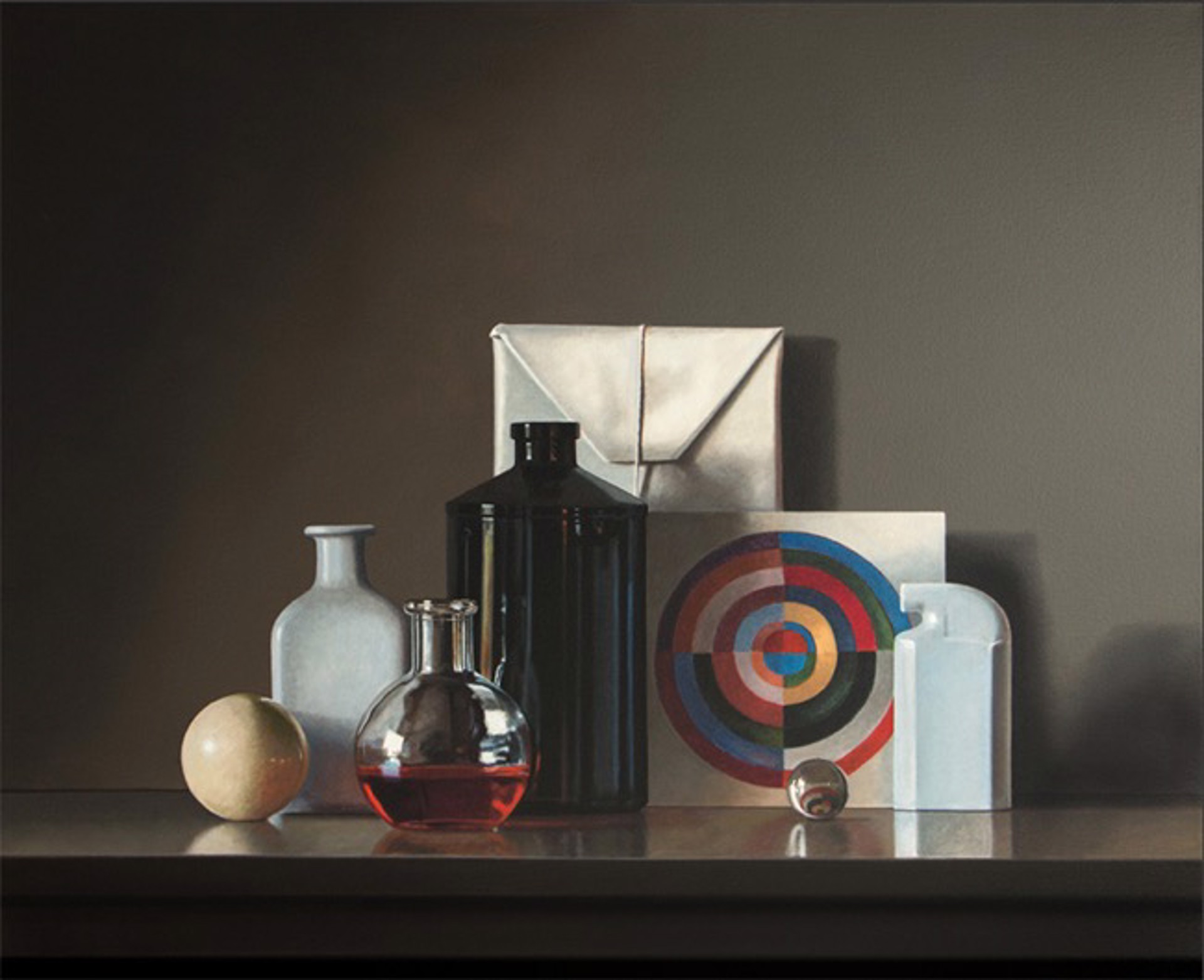 Still Life with Robert Delaunay #3 by Guy Diehl