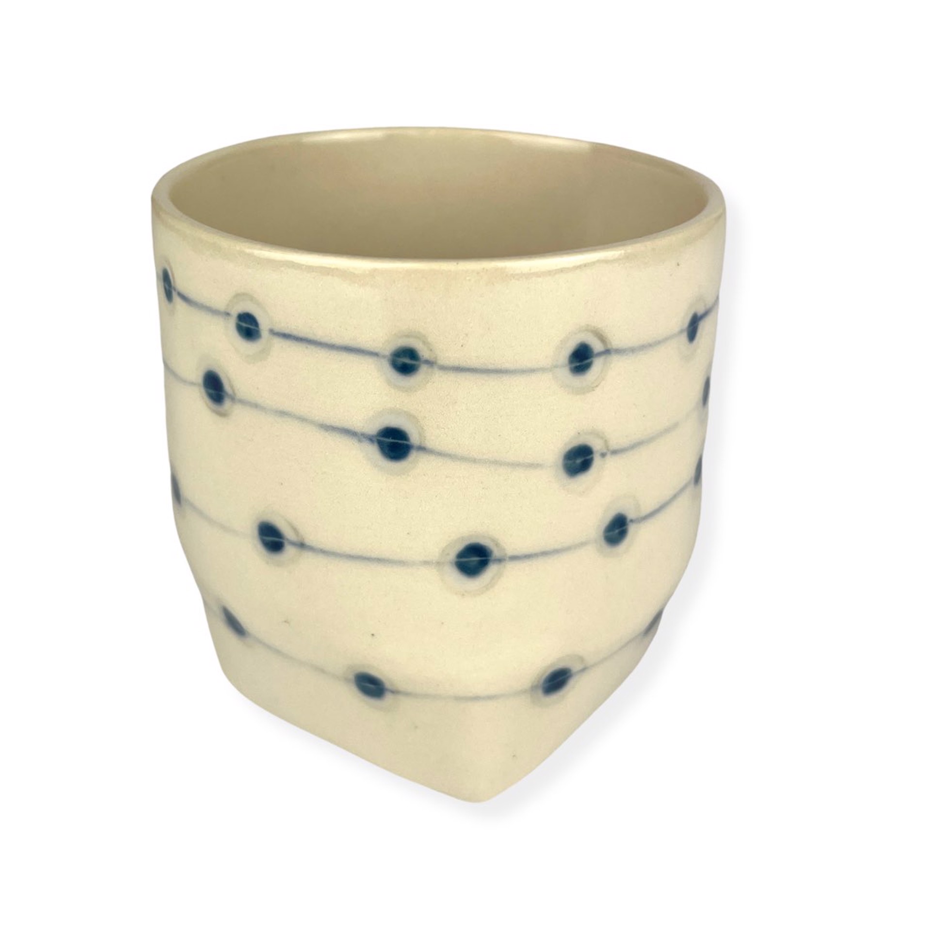 Square Bottom Cup by Mari Kuroda