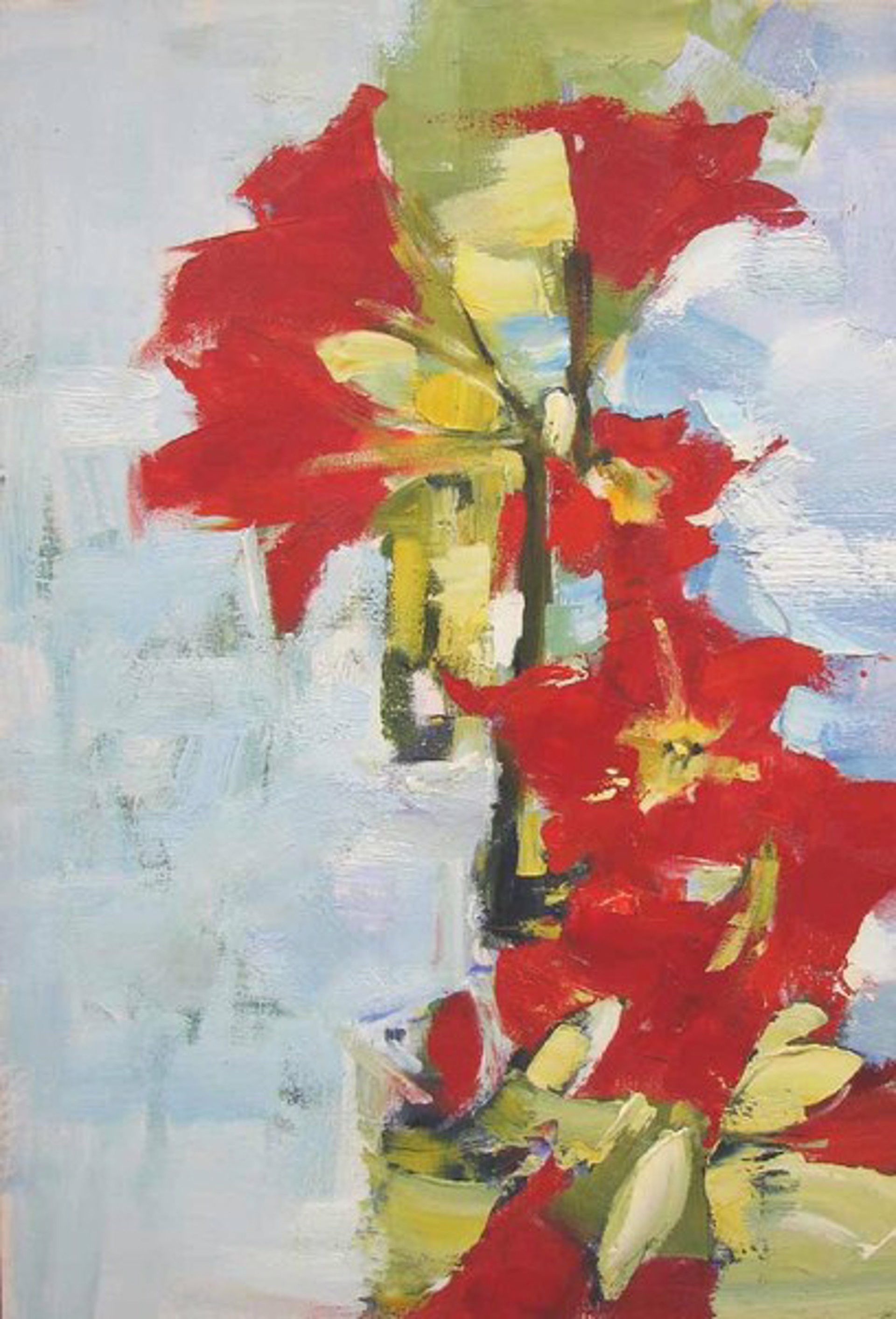Red Flowers by Yana Golubyatnikova
