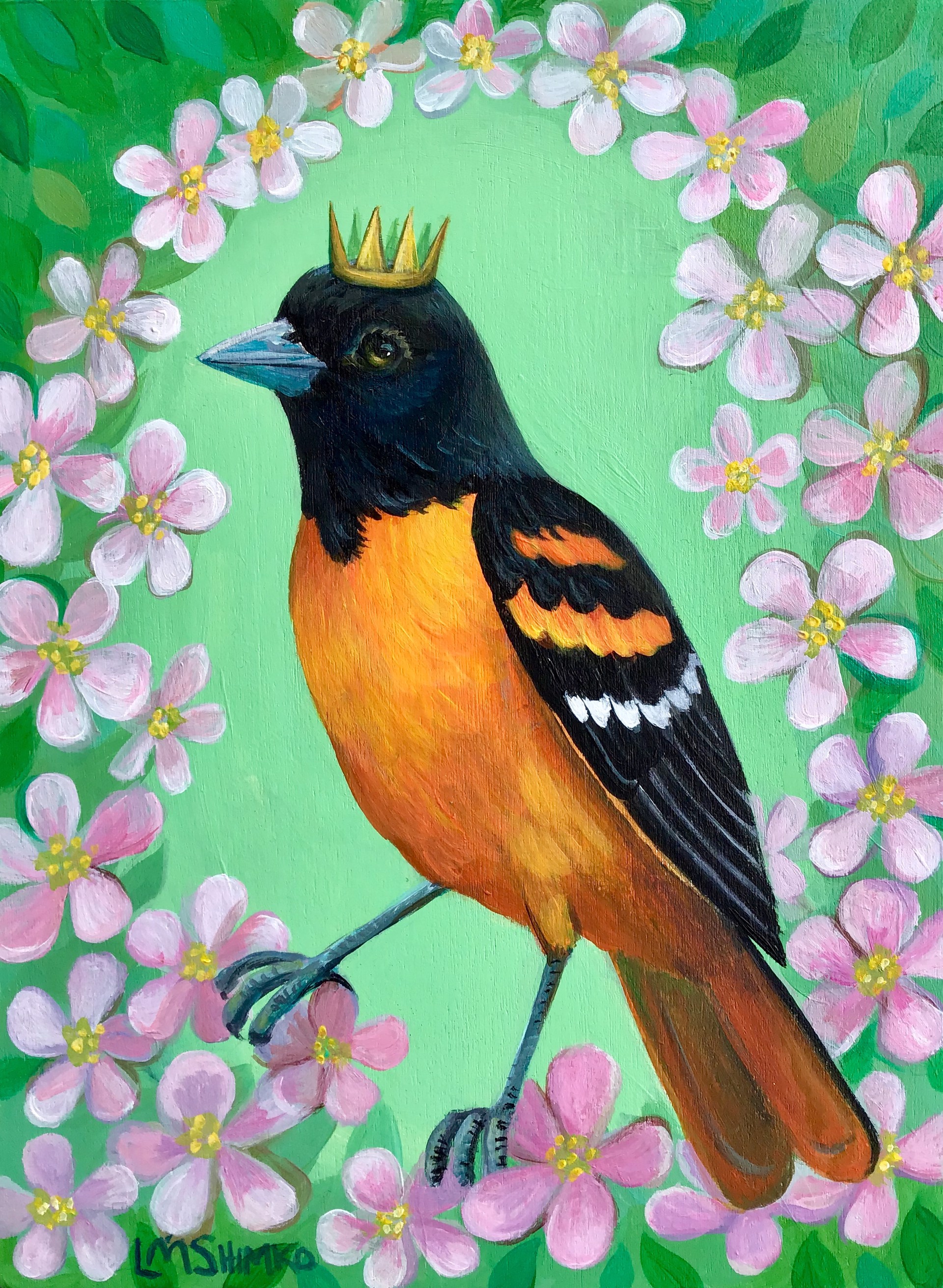 Oriole Spring by Lisa Shimko