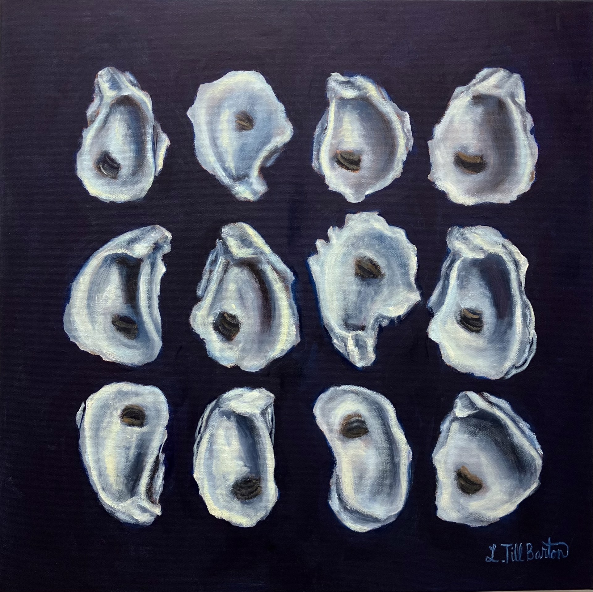 Oysters Noir by Laura Till Barton