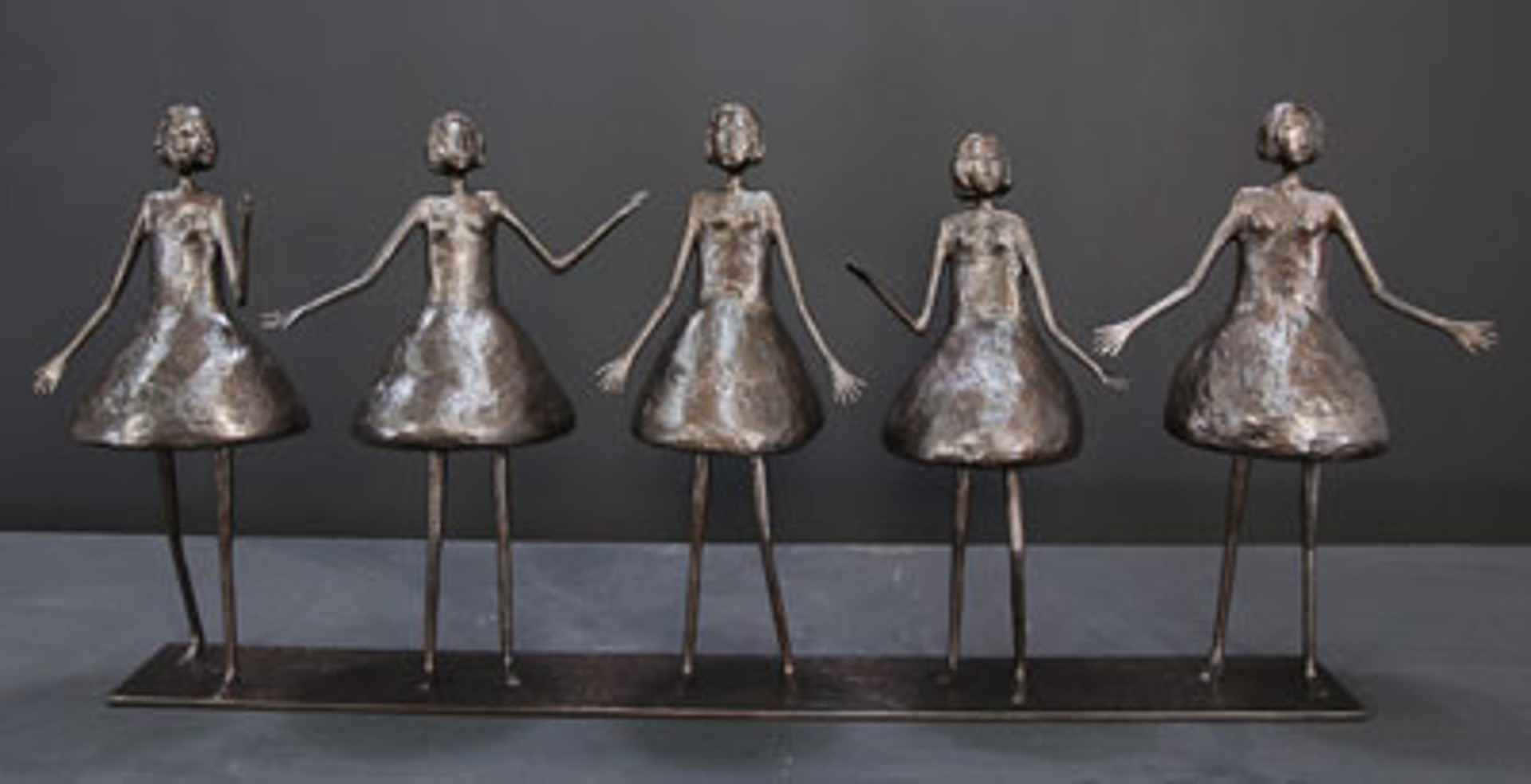 Five Dancing Women by Allen Wynn