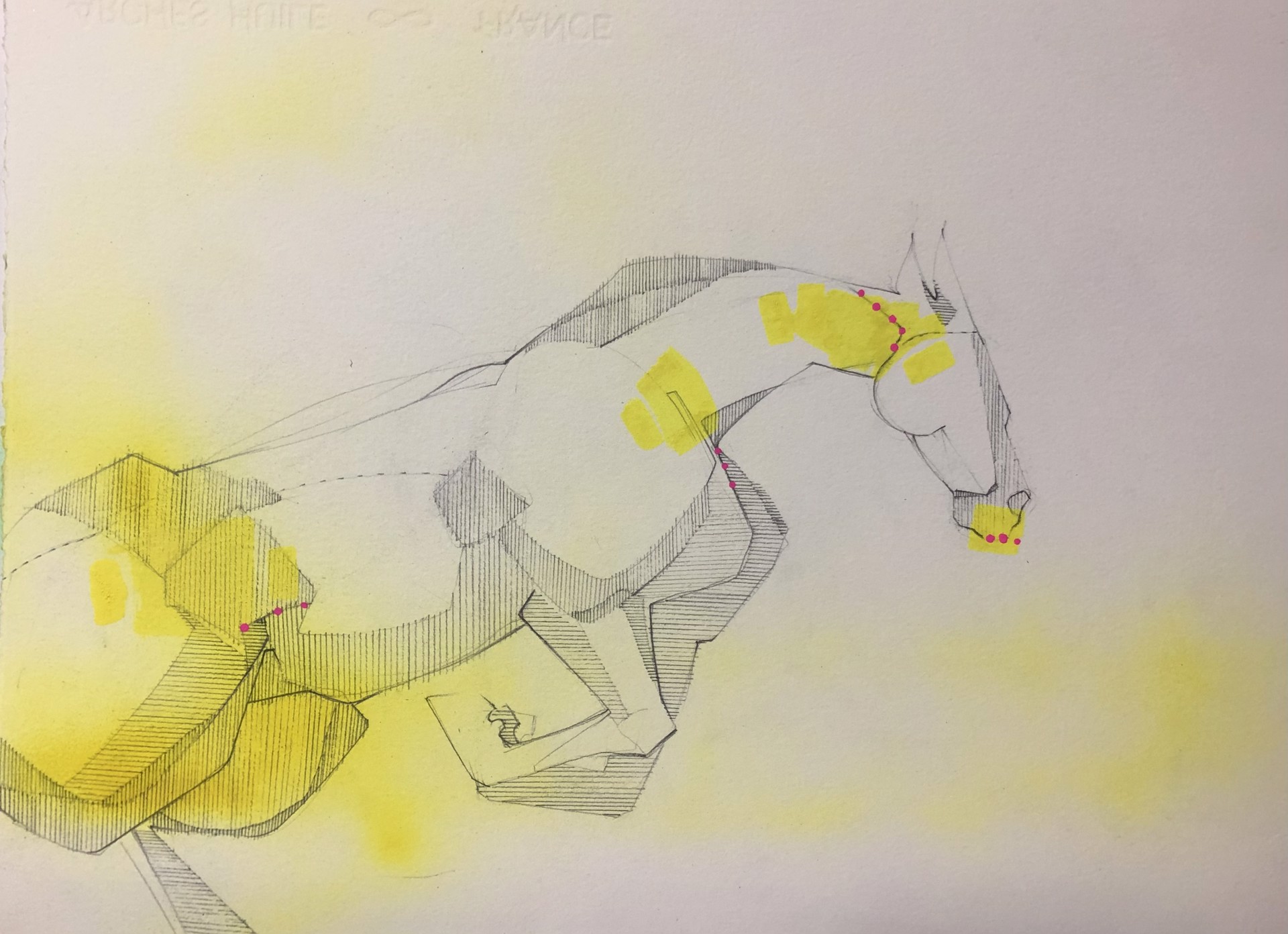 Lemon Yellow Study II by Madeleine Peck Wagner