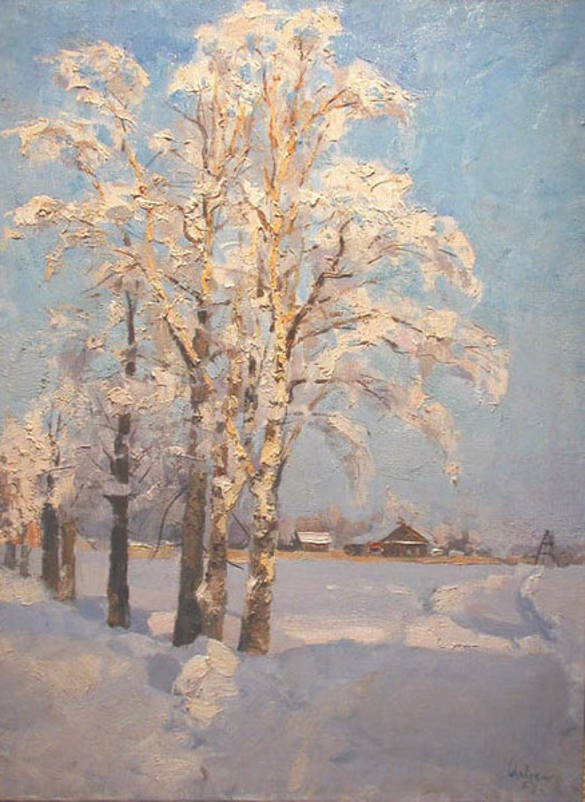 February by Boris Lavrenko