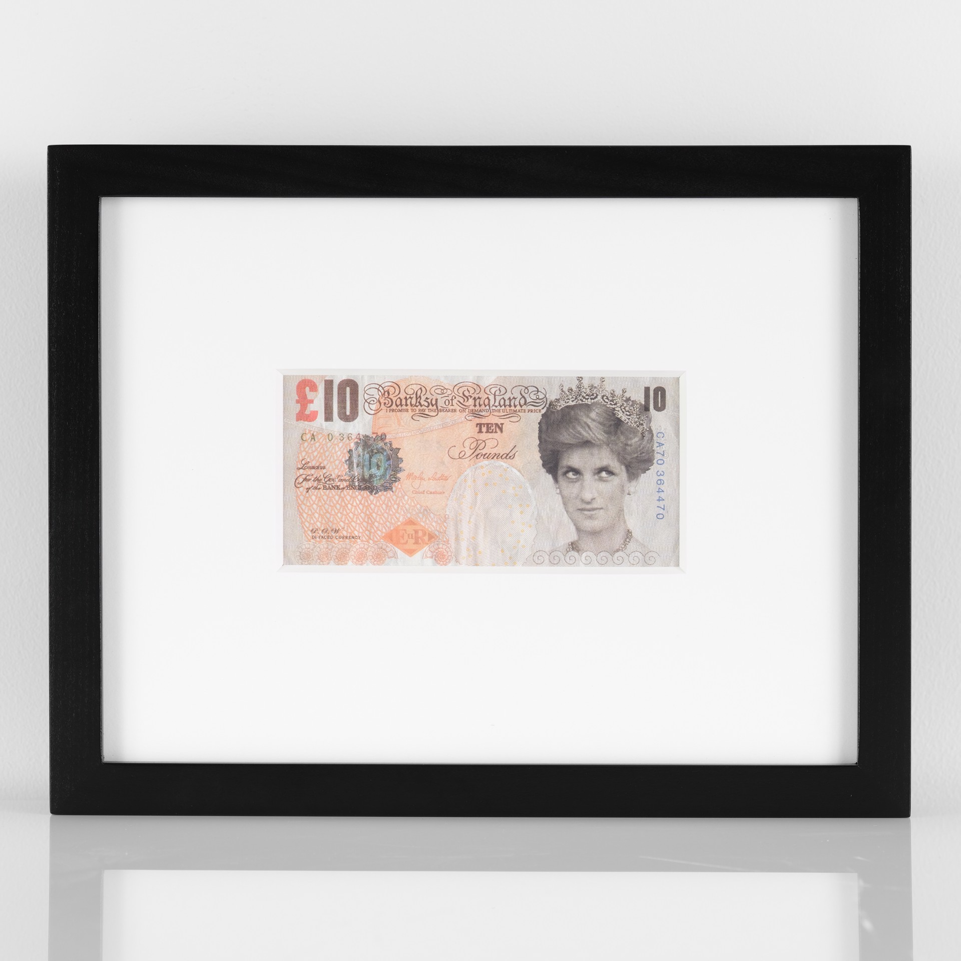 Di-Faced Tenner by Banksy
