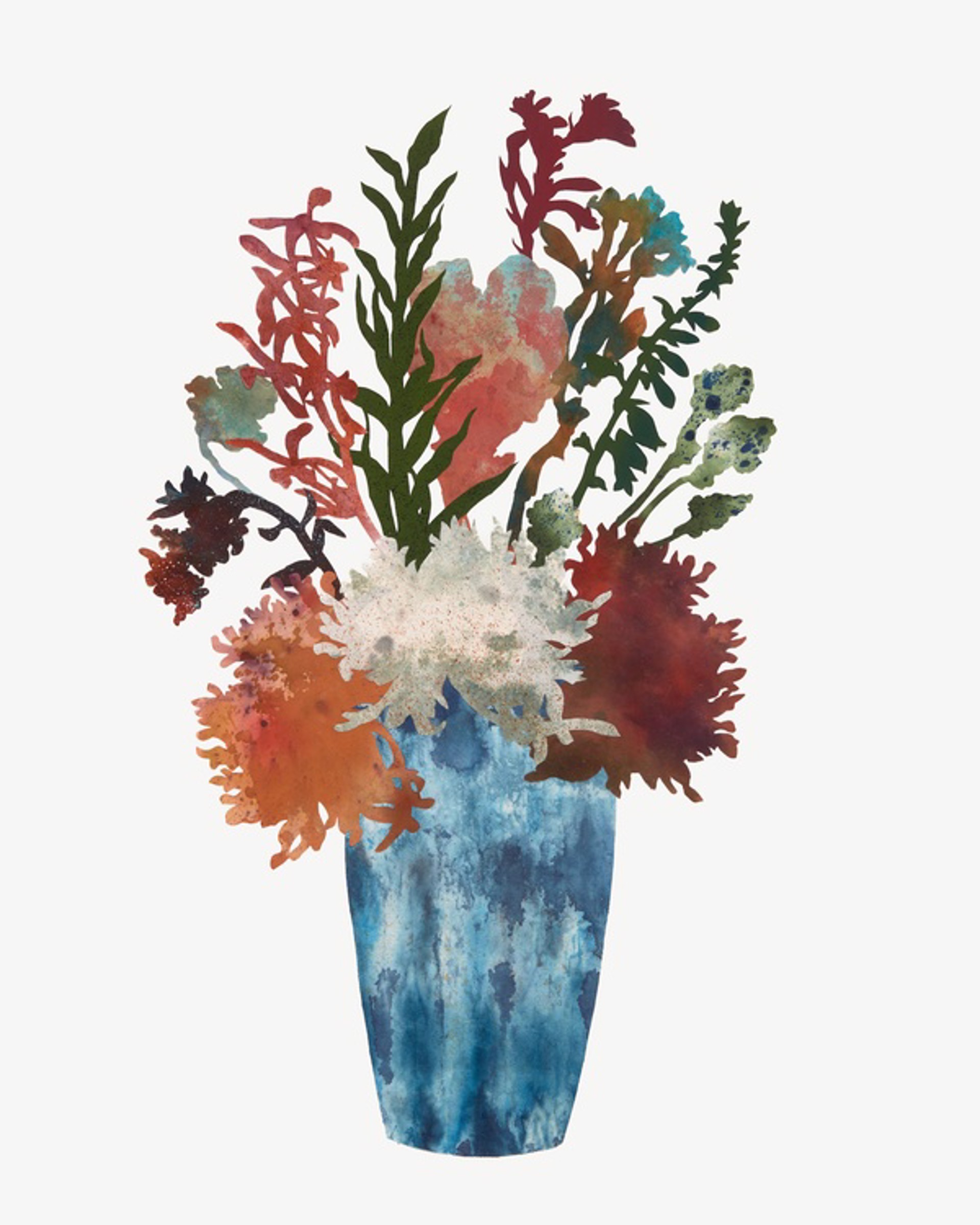 Big Blooms V (Daylight Blooms - multi color) by Deborah Weiss