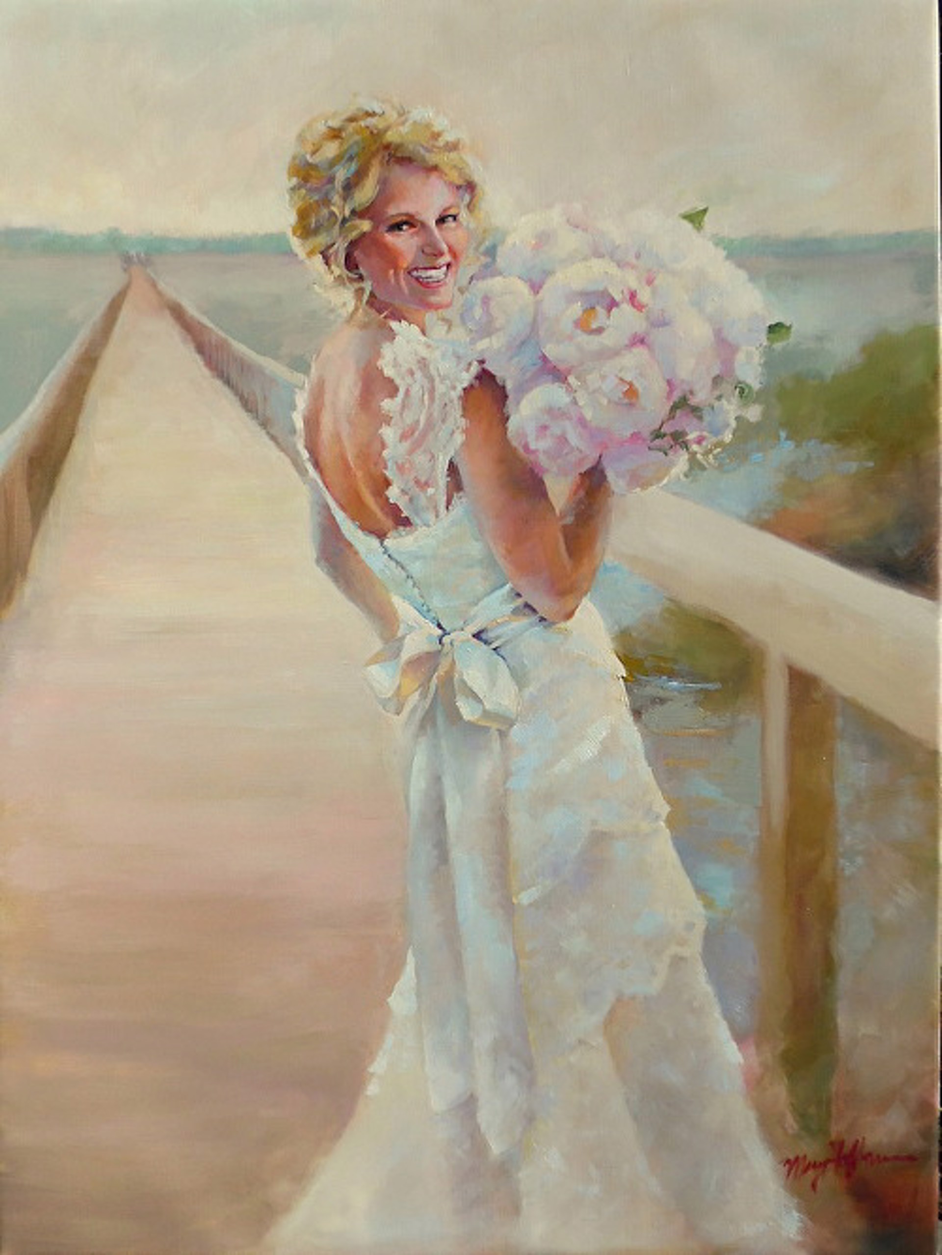 Custom Bridal Painting by Bridal Paintings