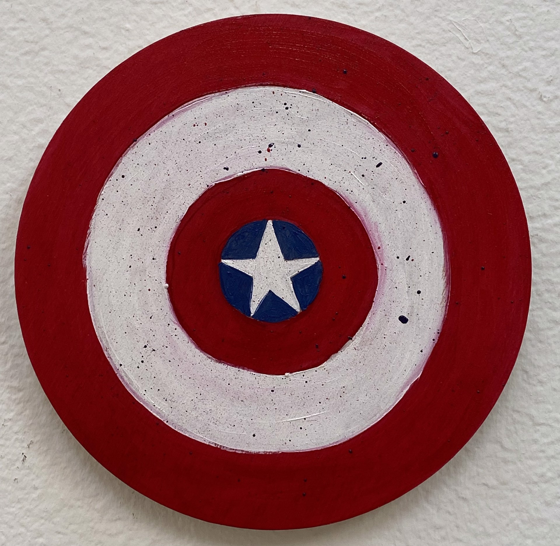 Captain America Shield by Susan Lizotte