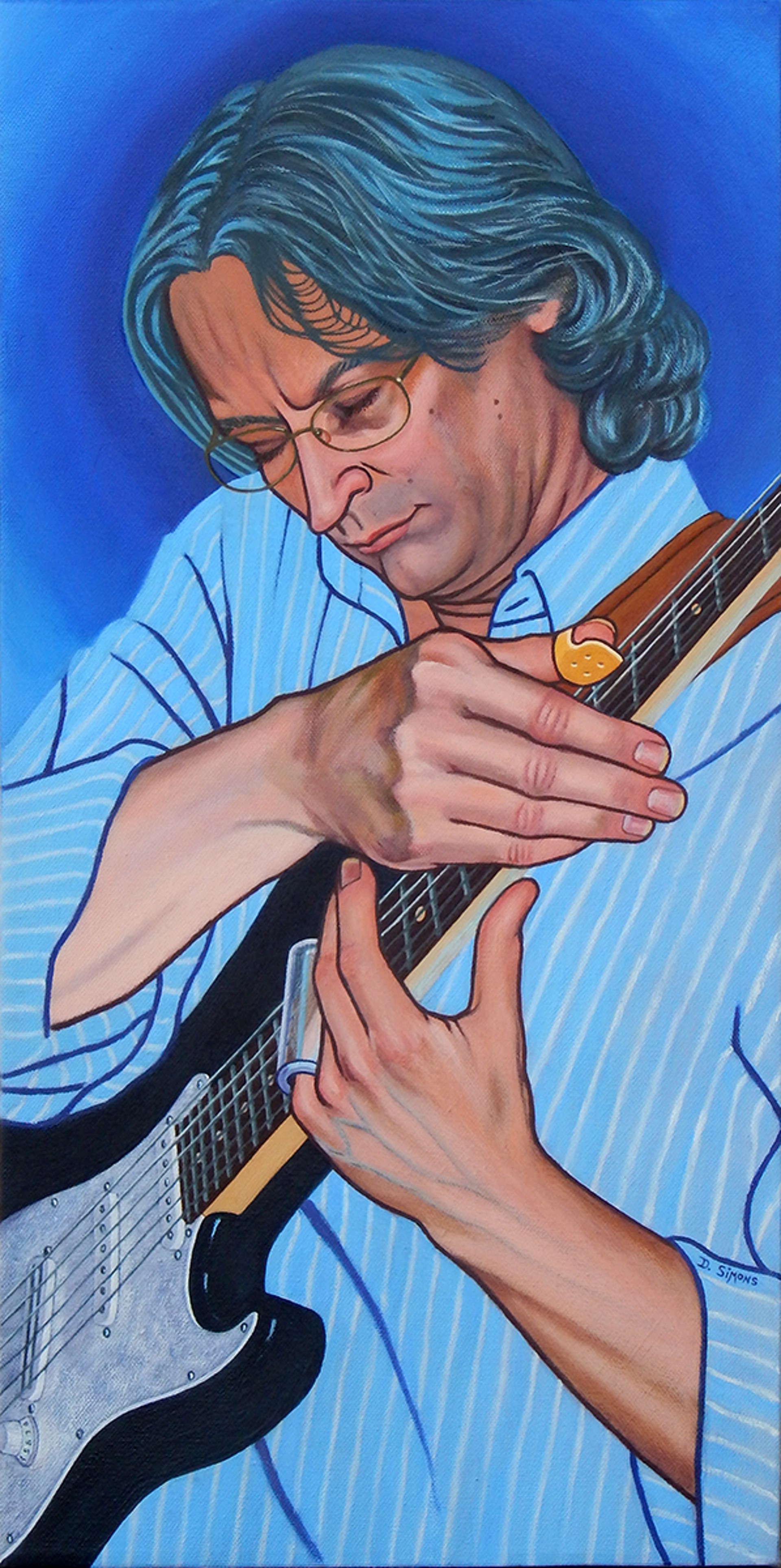 Sonny Landreth Blues by Dona Simons