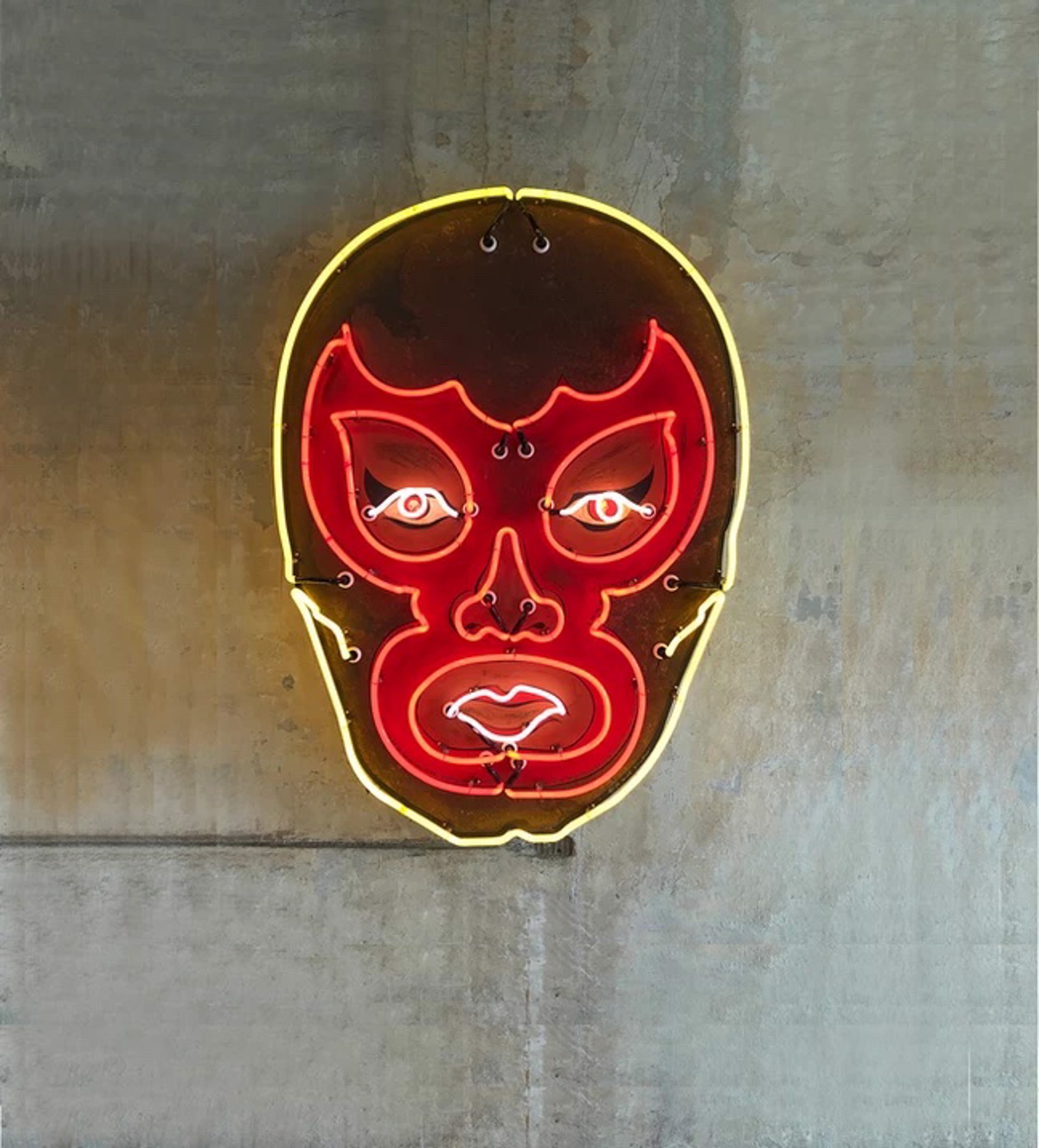 Gold Luchador by Todd Sanders