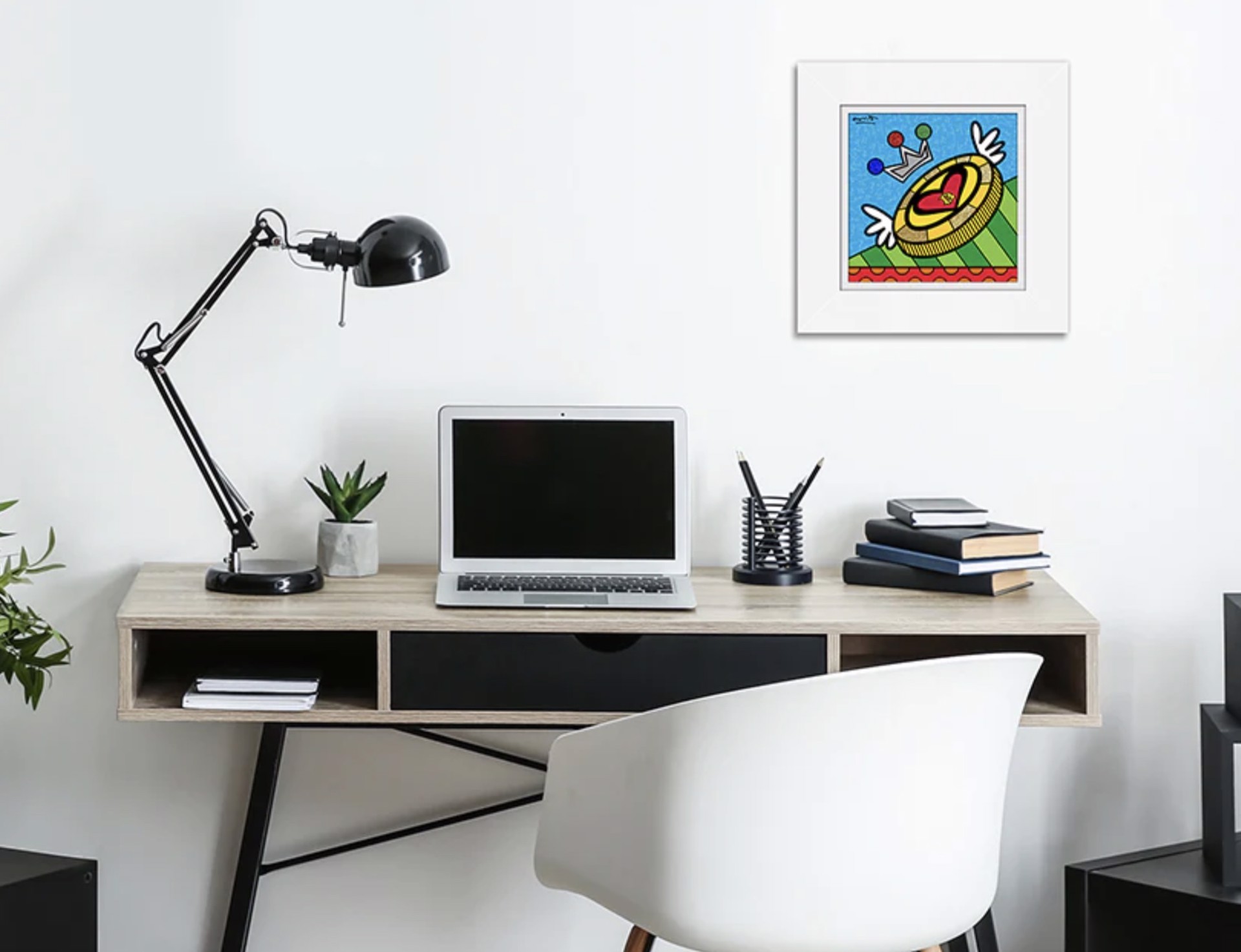 HOLY BITCOIN! by Romero Britto