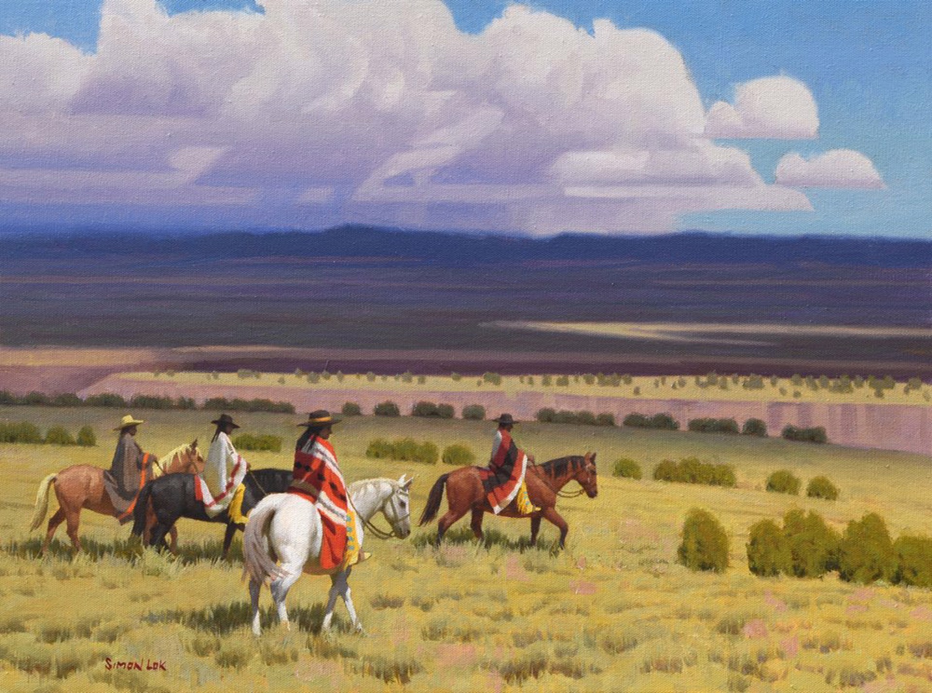 Riders of Taos by Simon Lok
