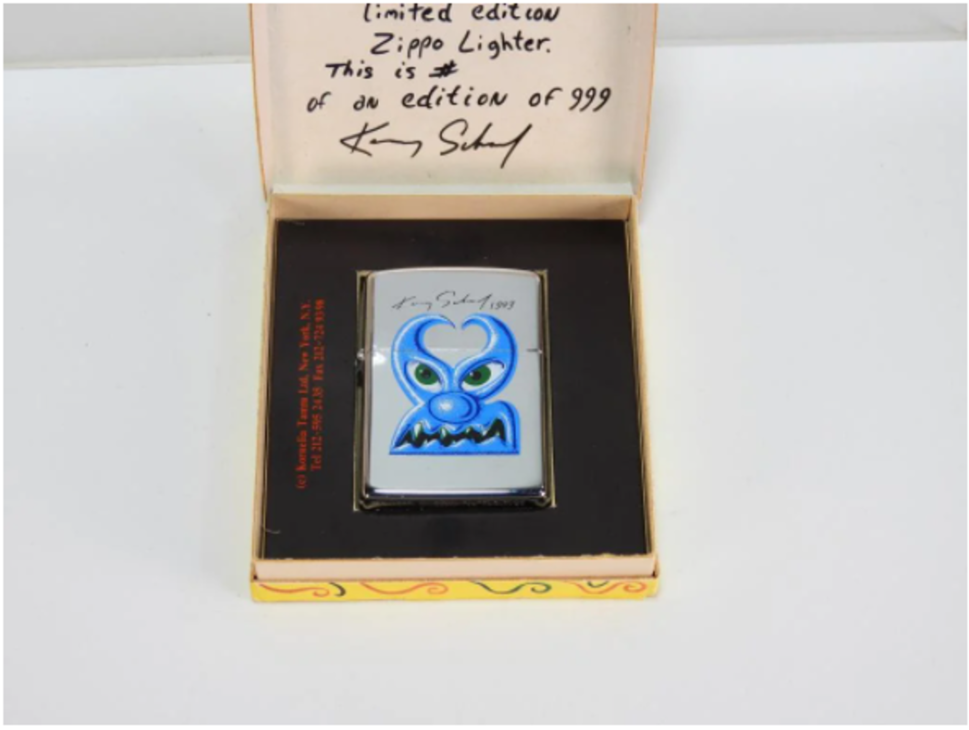 Zipper Lighter by Kenny Scharf