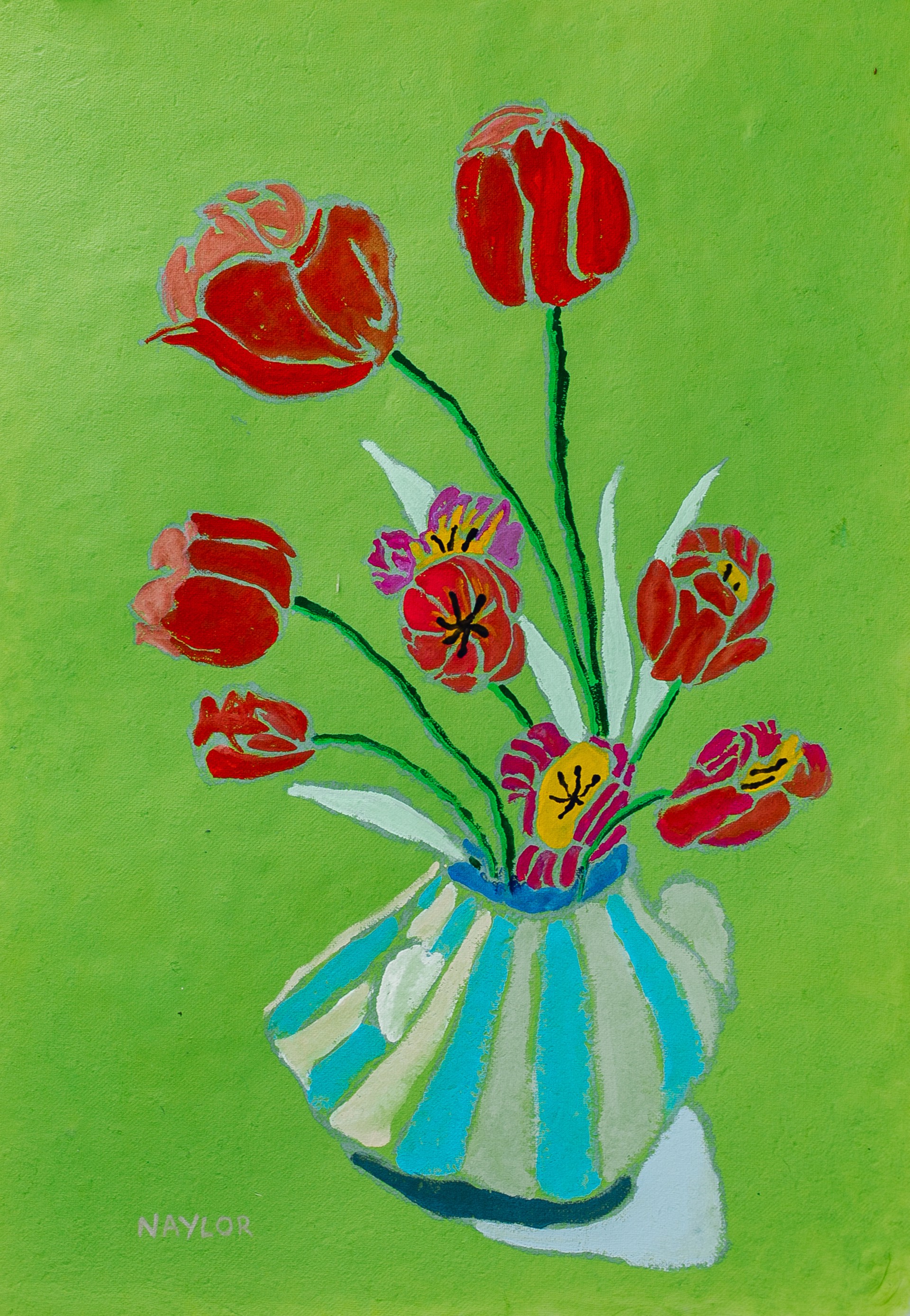 Red Tulips by Andrea Naylor