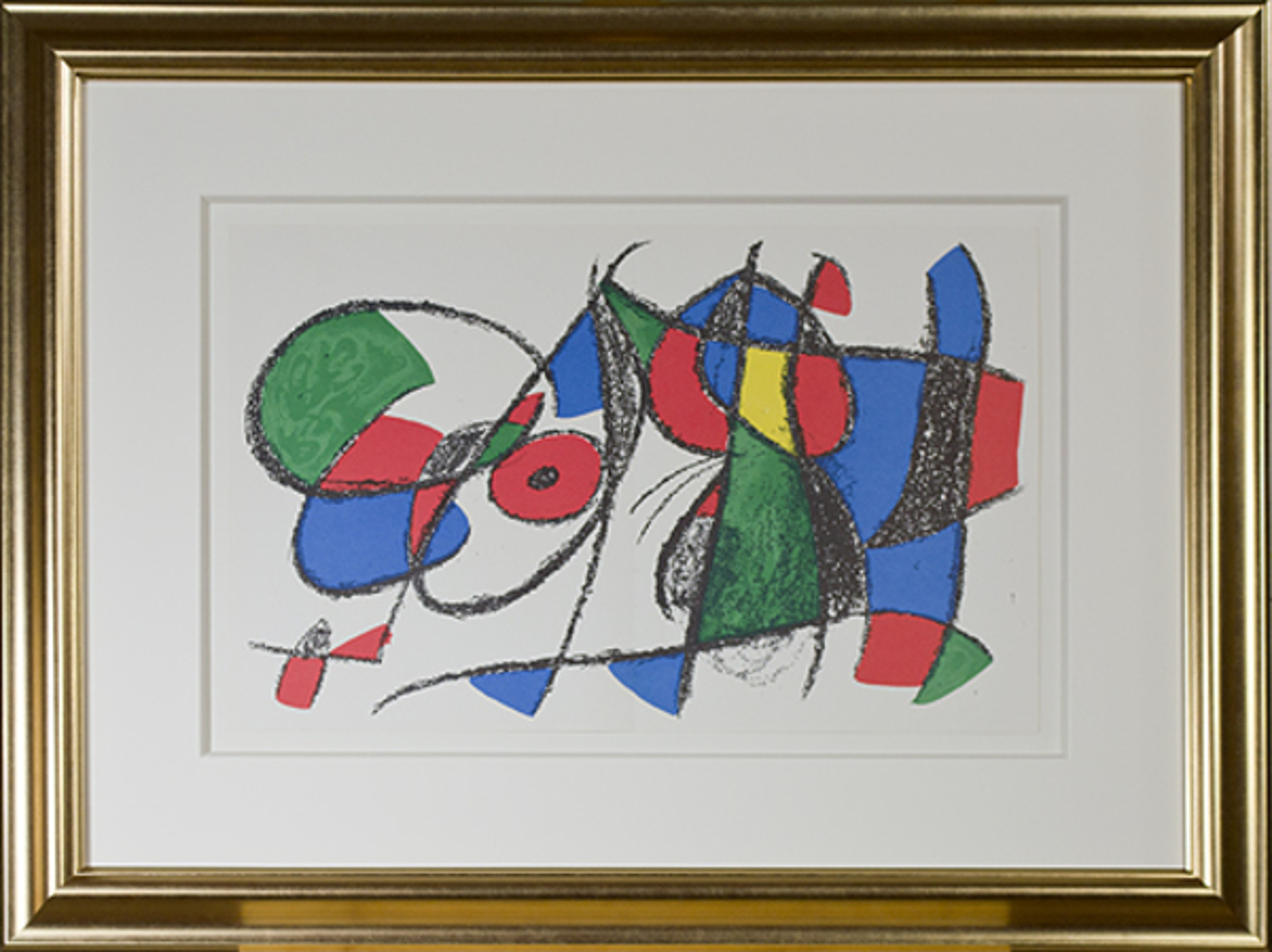 Original Lithograph VIII from "Miro Lithographs II, Maeght Publisher" by Joan Miró