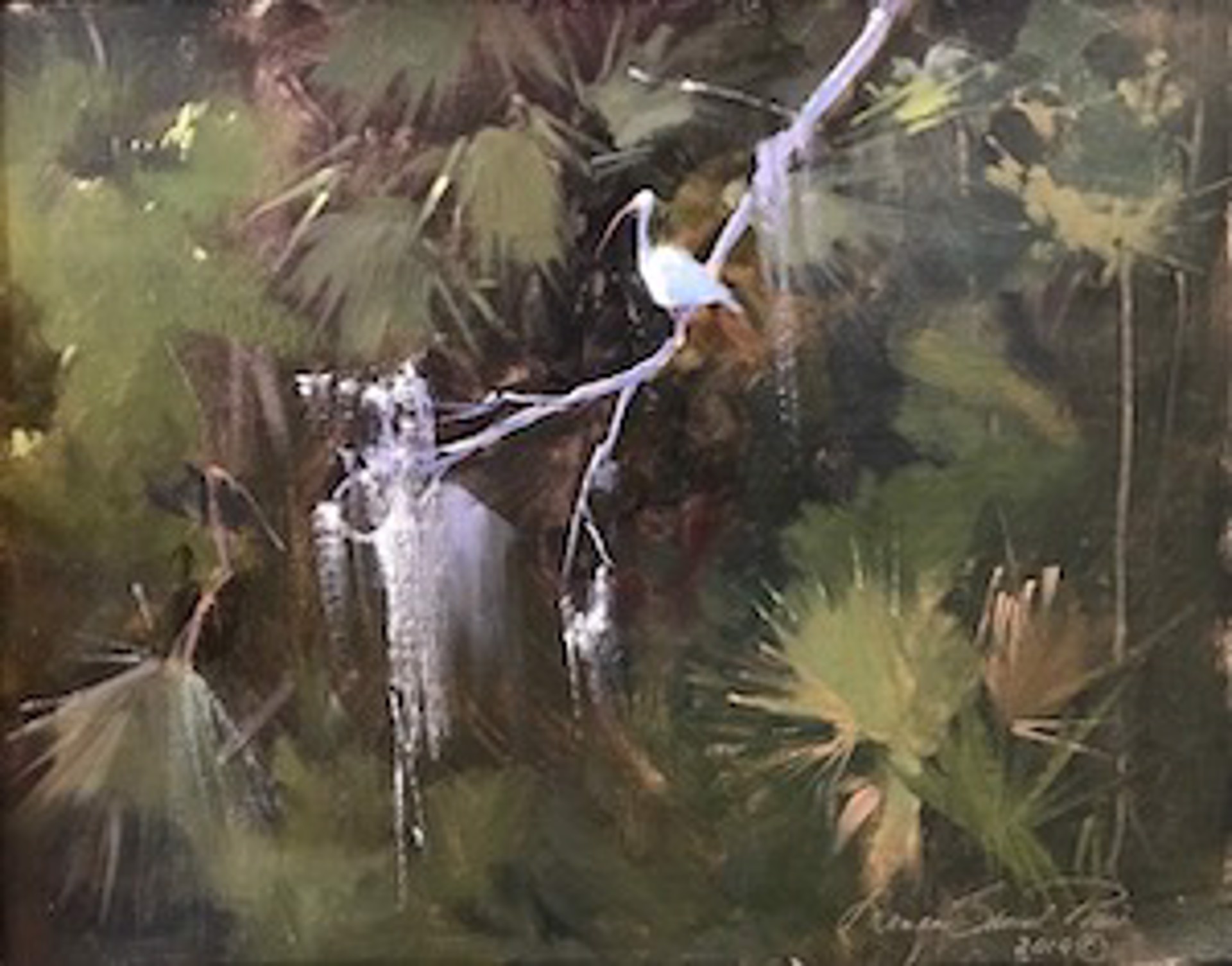 Lone Ibis by Morgan Samuel Price
