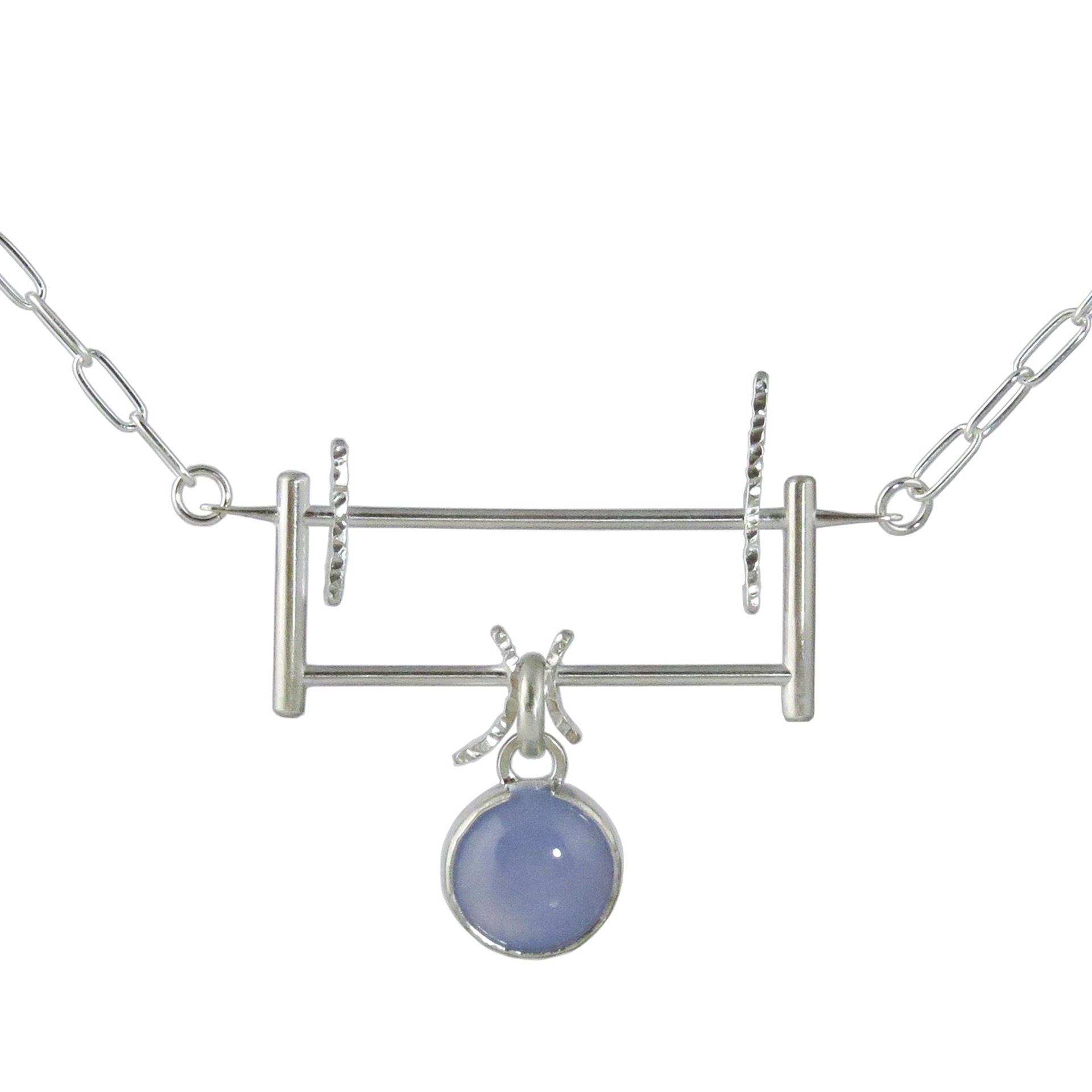 Chalcedony Necklace by Madeleine Moore