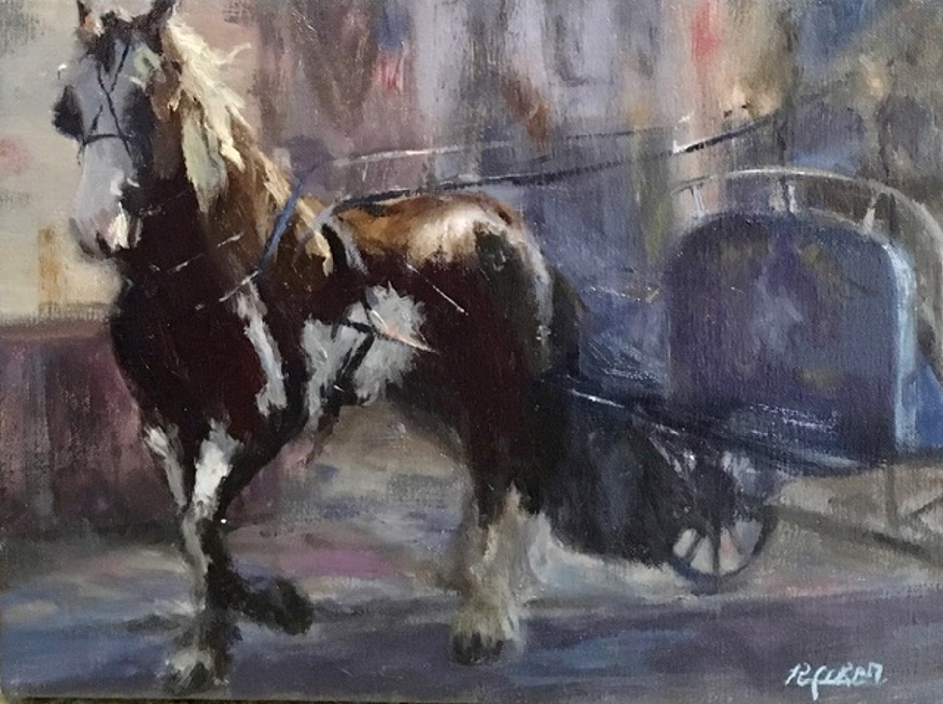 Charleston Horse Carriage by Rosanne Cerbo, AIS