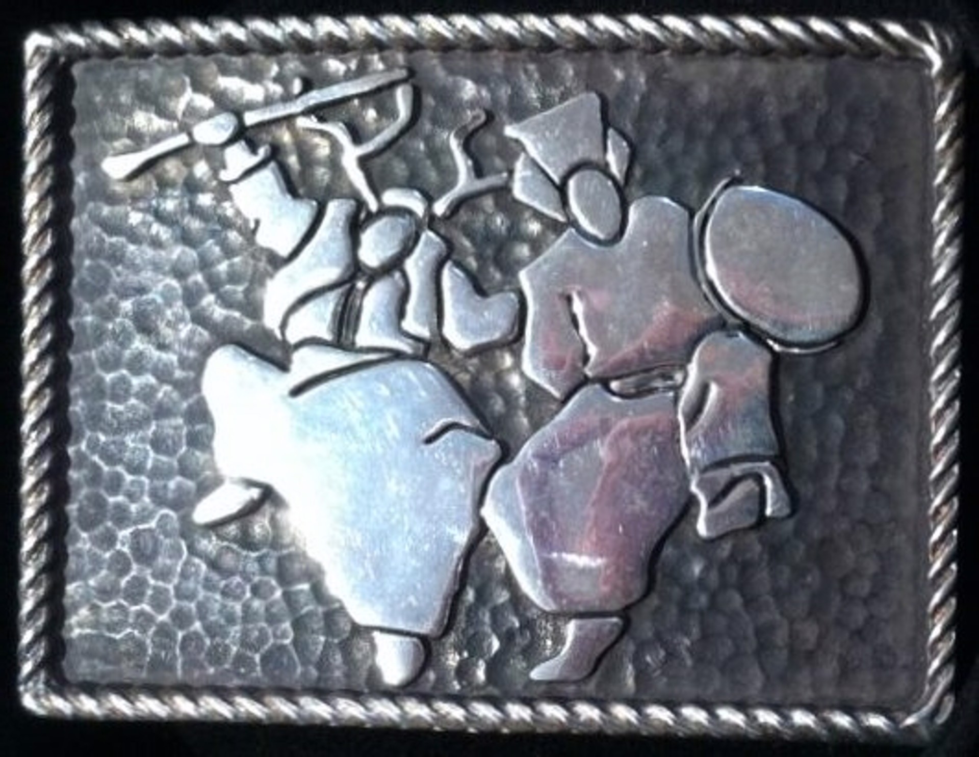 Dancing Spirit Buckle by Robert Rogers