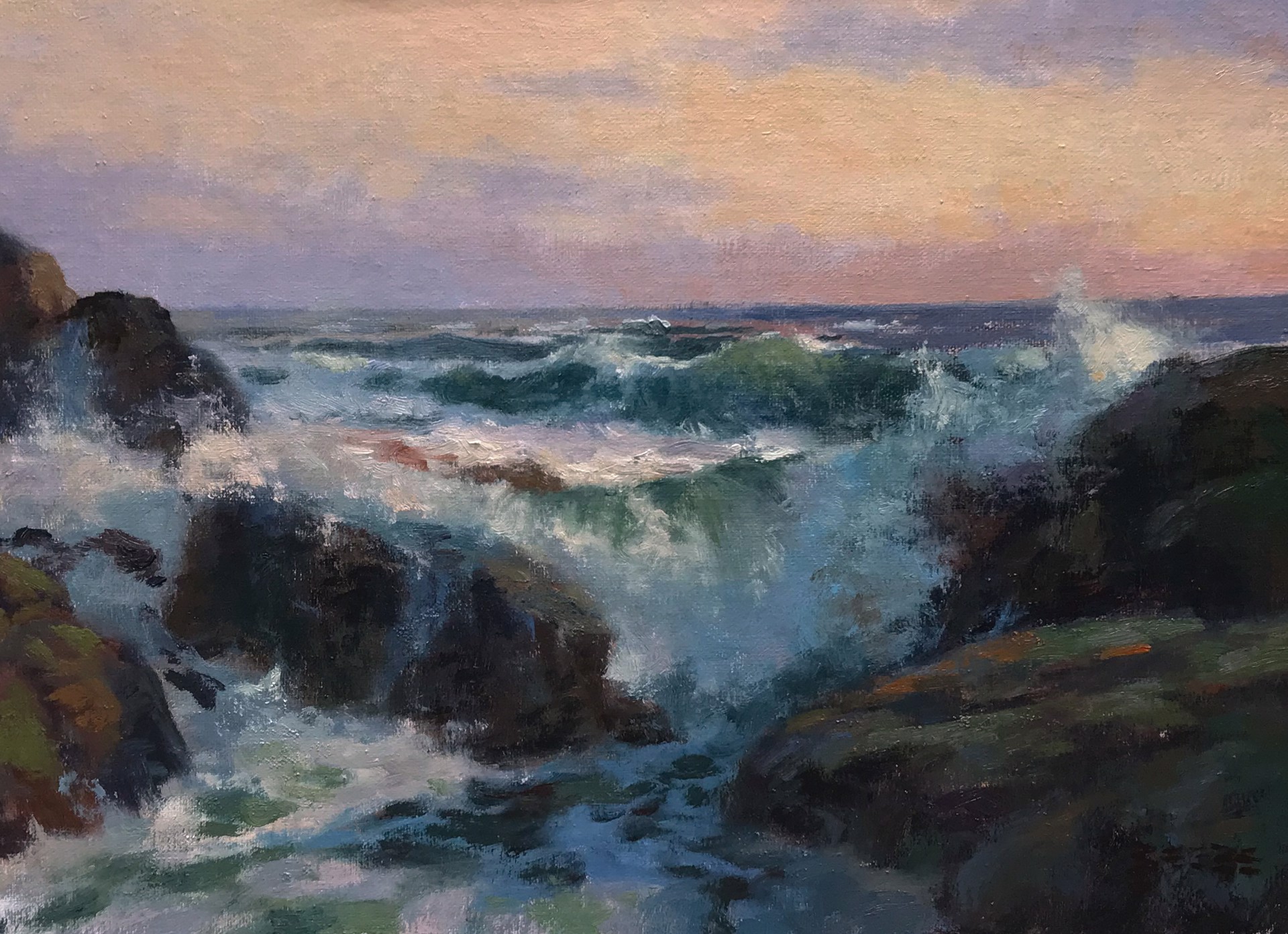 Along the Rocky Shore by Paul Beebe