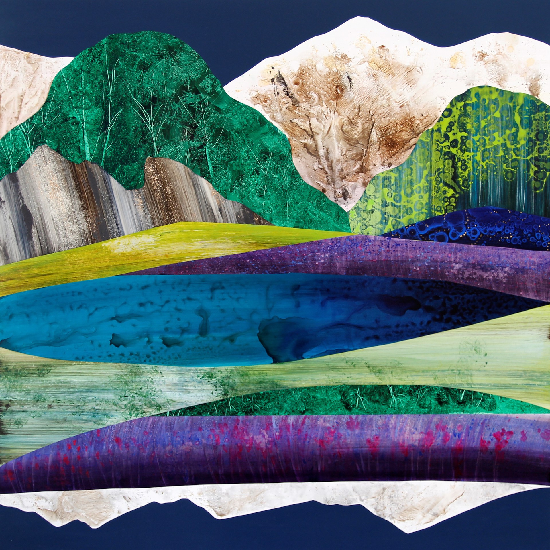 Rocky Mountain Alpine Lakes by Sarah Winkler