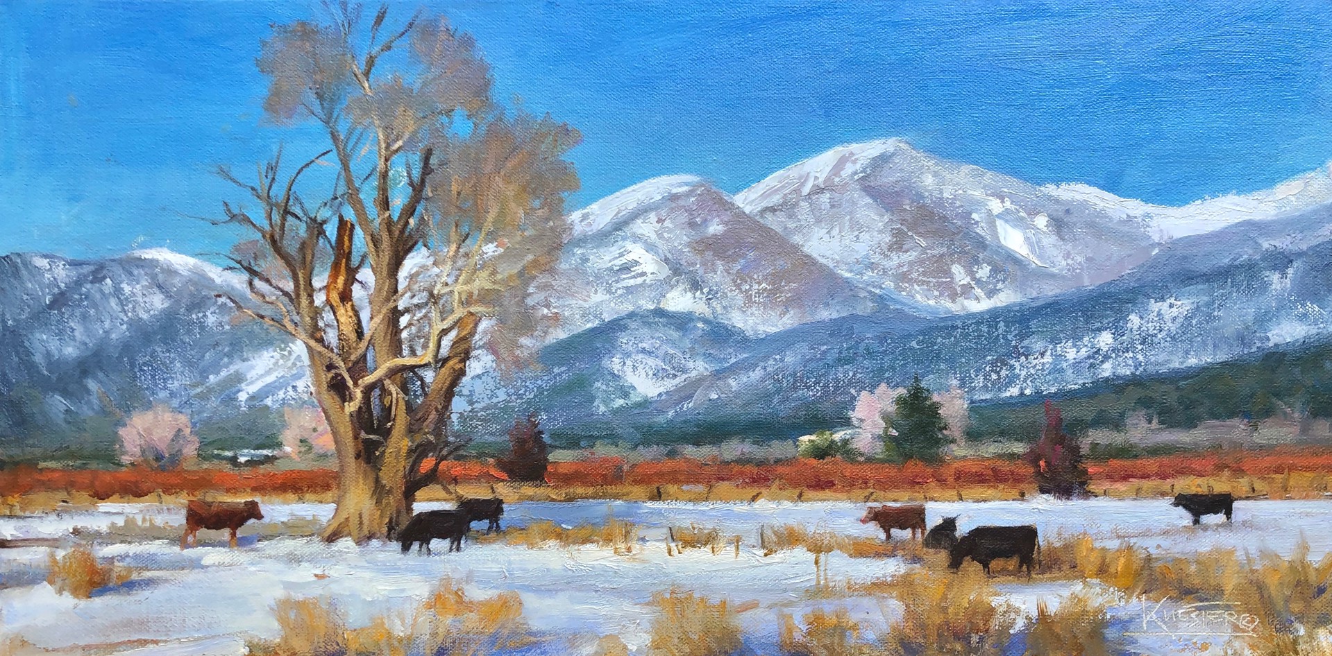 Frosty Mountain Pasture by Robert Kuester