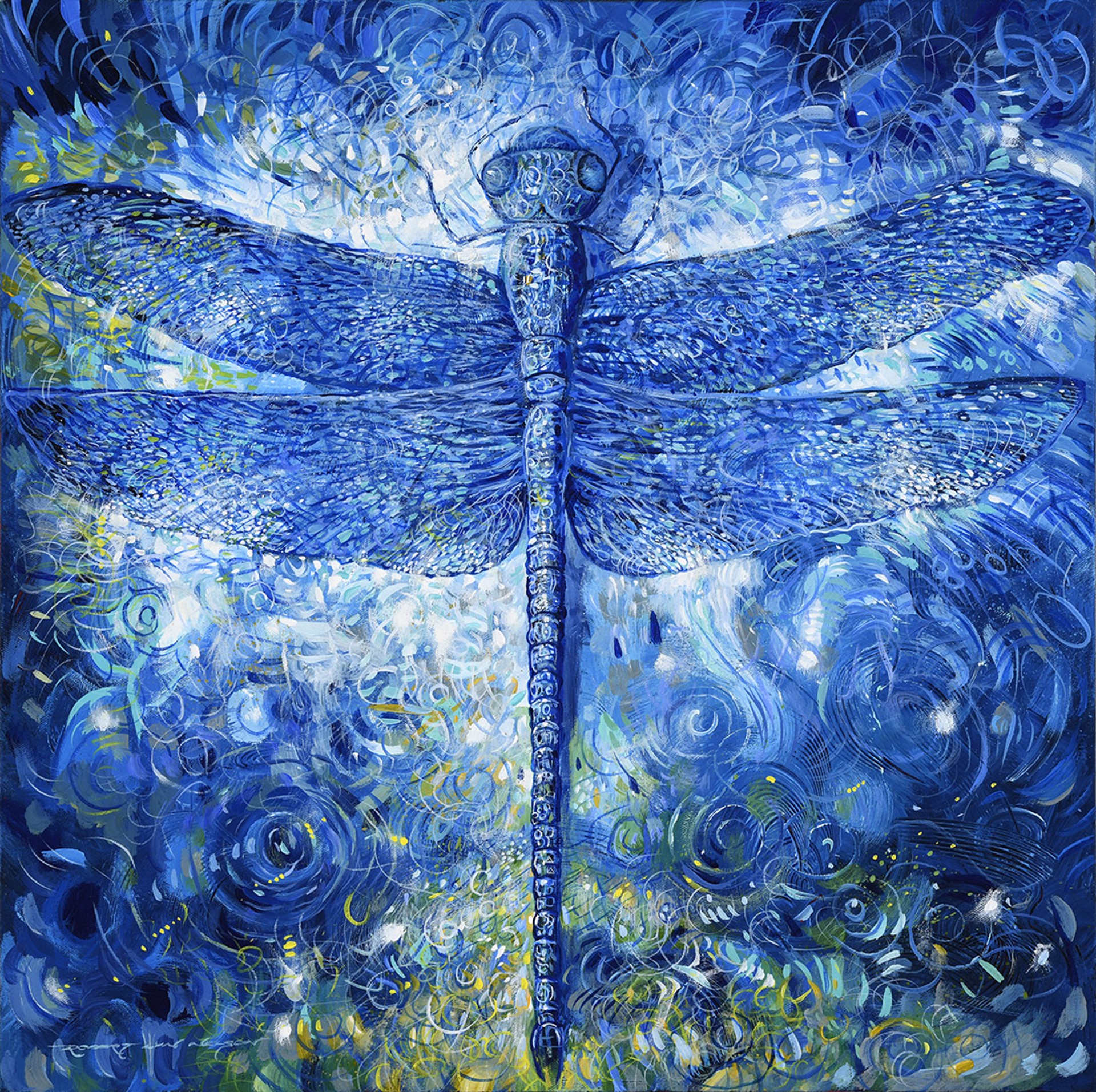 Blue Dragon by Robert Lyn Nelson