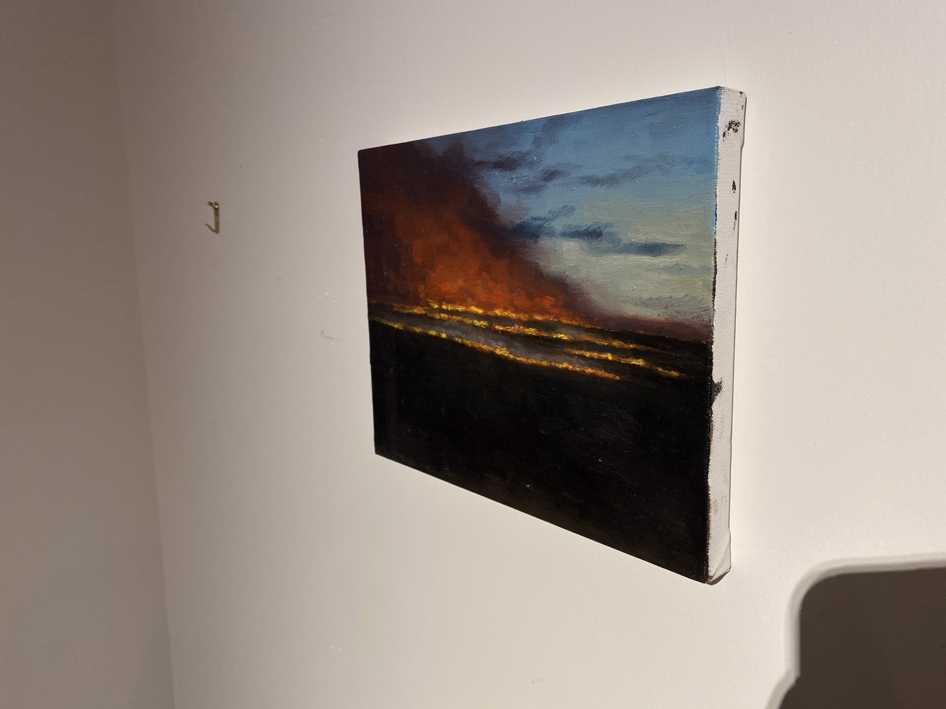 Burning at Dusk by Daliah Ammar