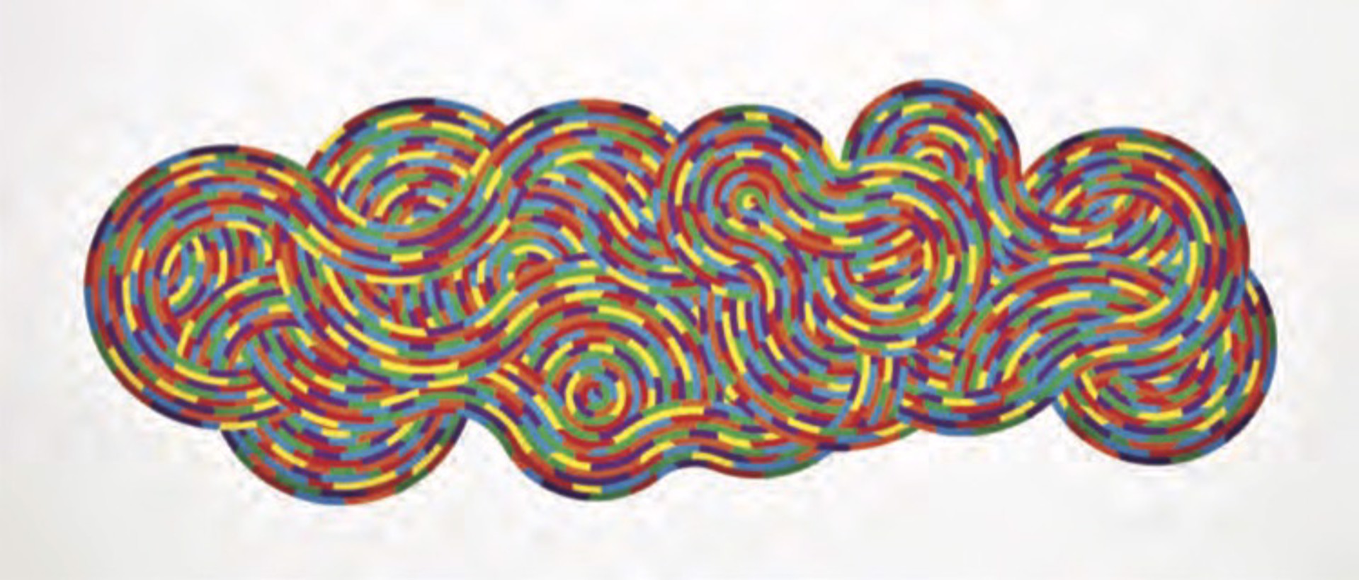 Whirls and Twirls by Sol LeWitt
