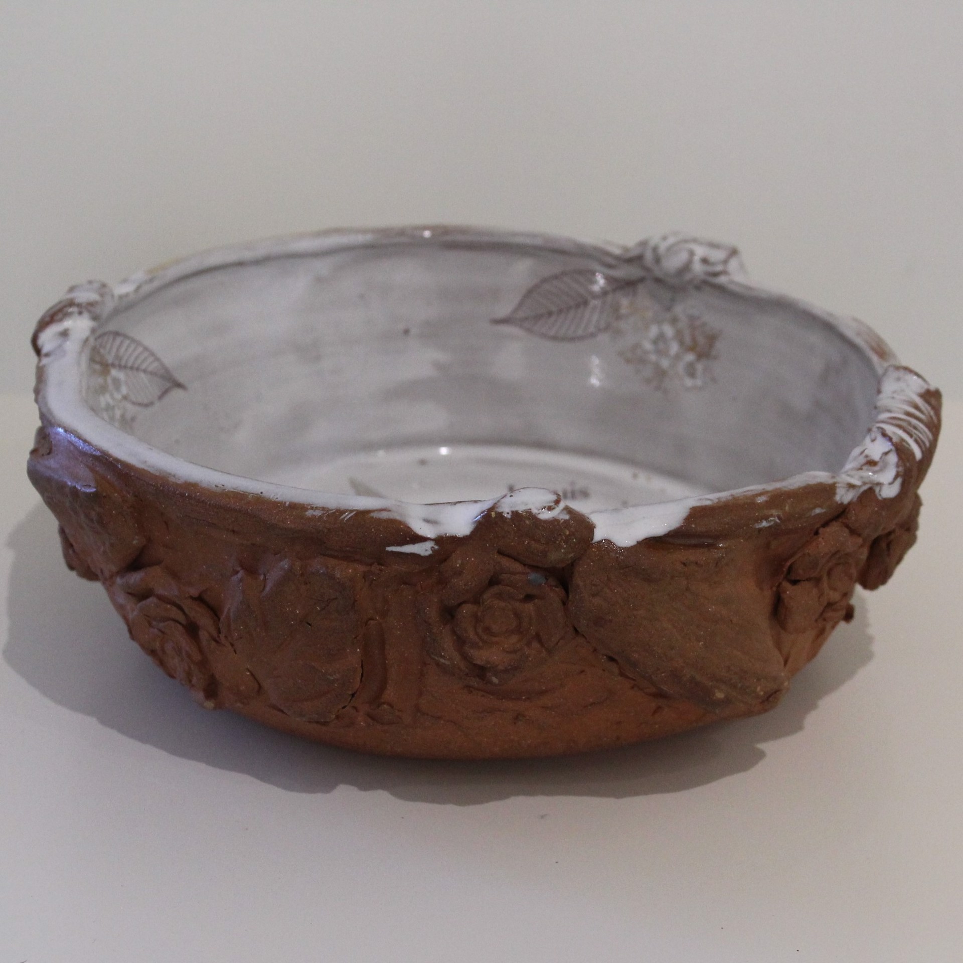 Large Carved Bowl by Therese Knowles