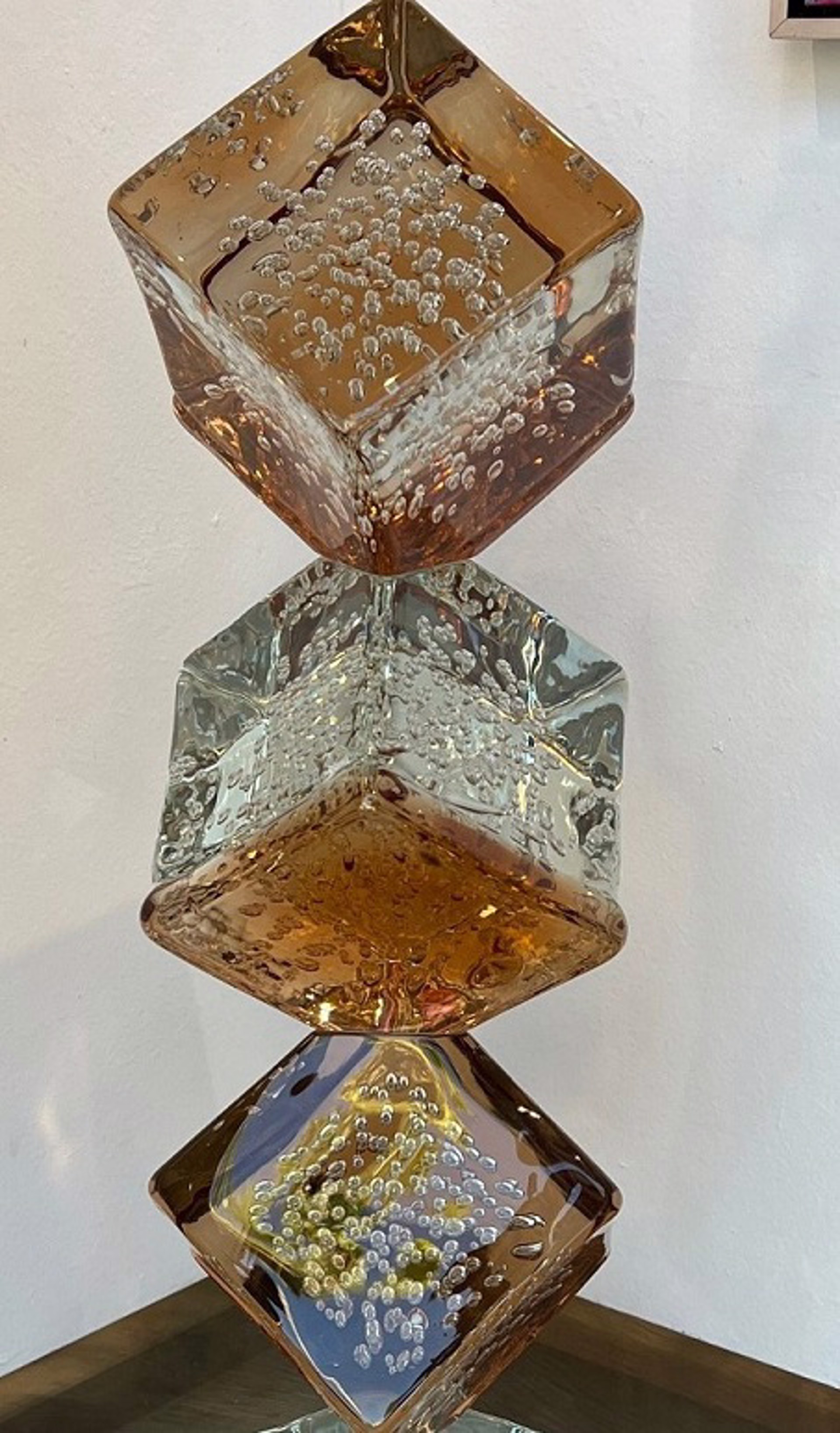 Stacked Cubes: Cognac by Alberto & Davide Dona