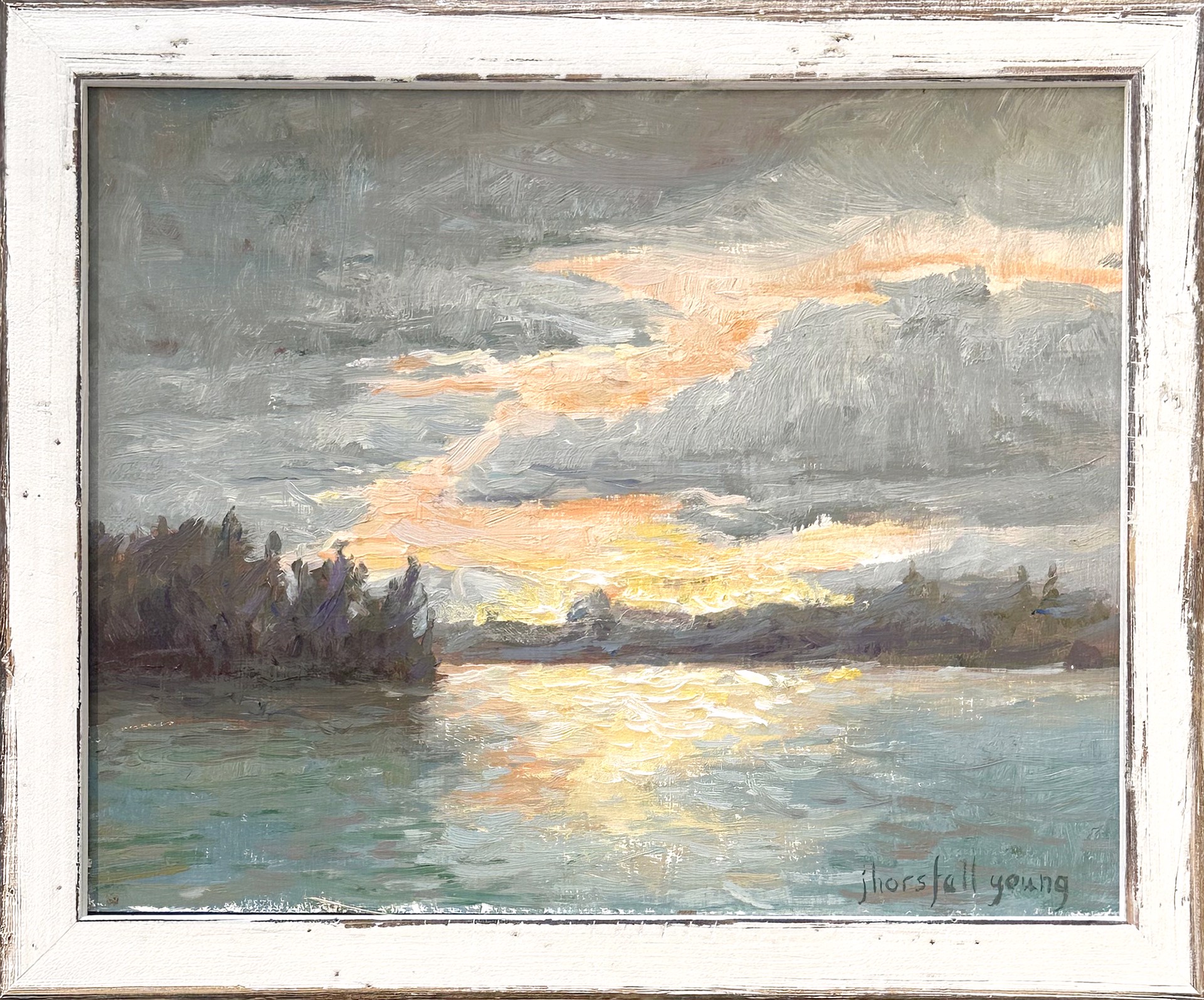 Sunrise on the Lake by Joan Horsfall Young