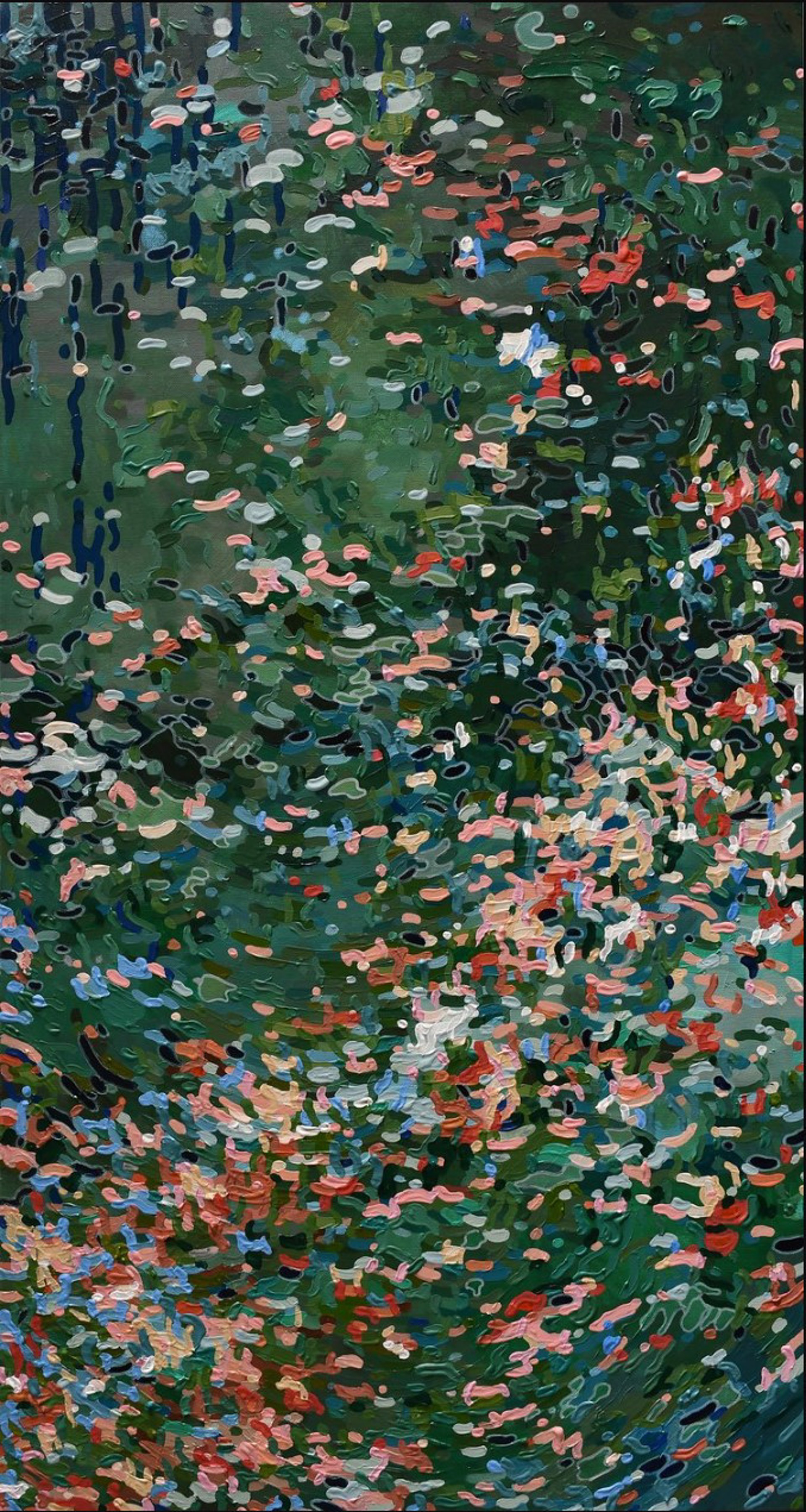 Shadows; Garden Pond II by Margaret Juul