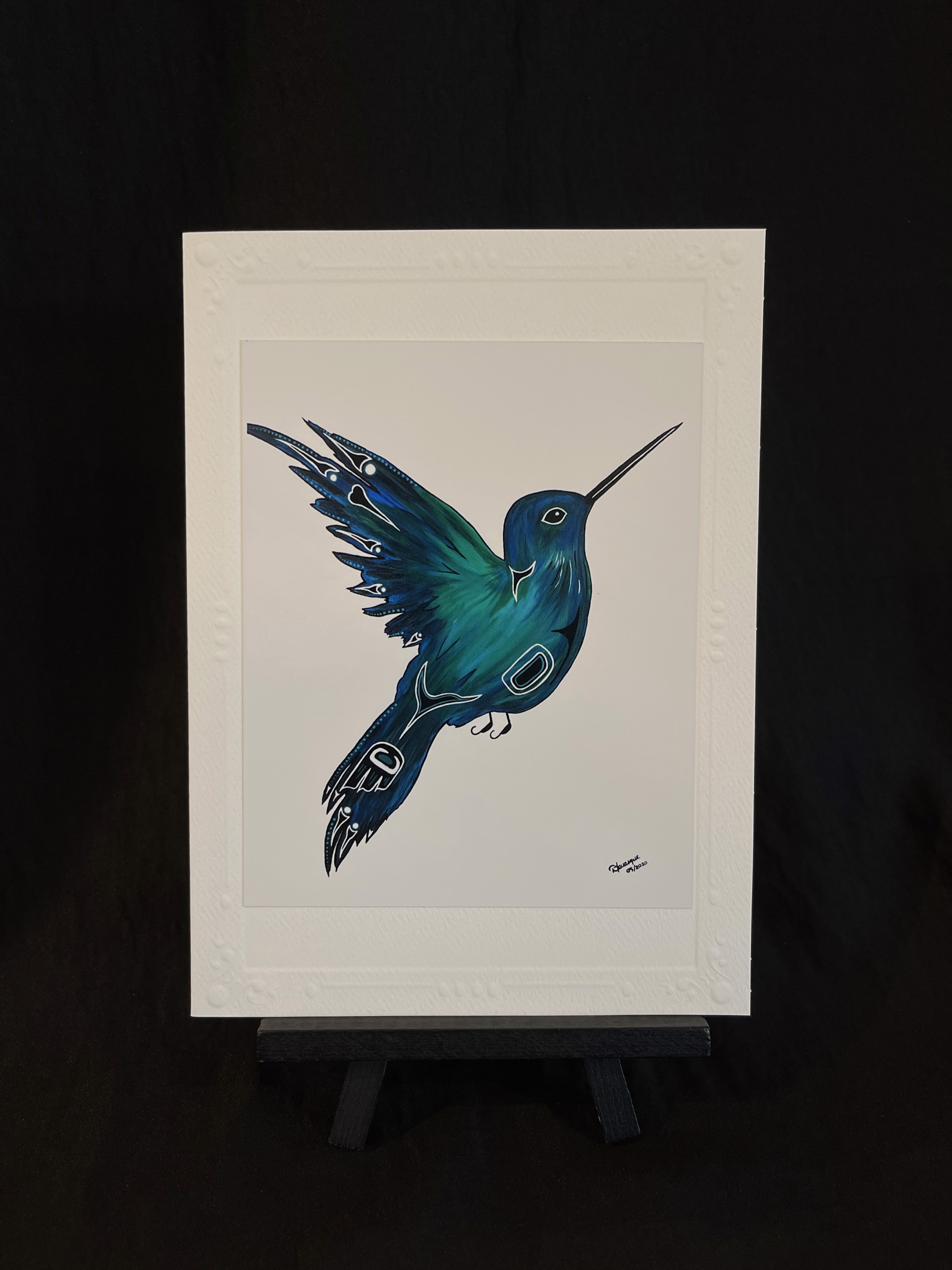 Art Card - Hummingbird I by Diane Levesque