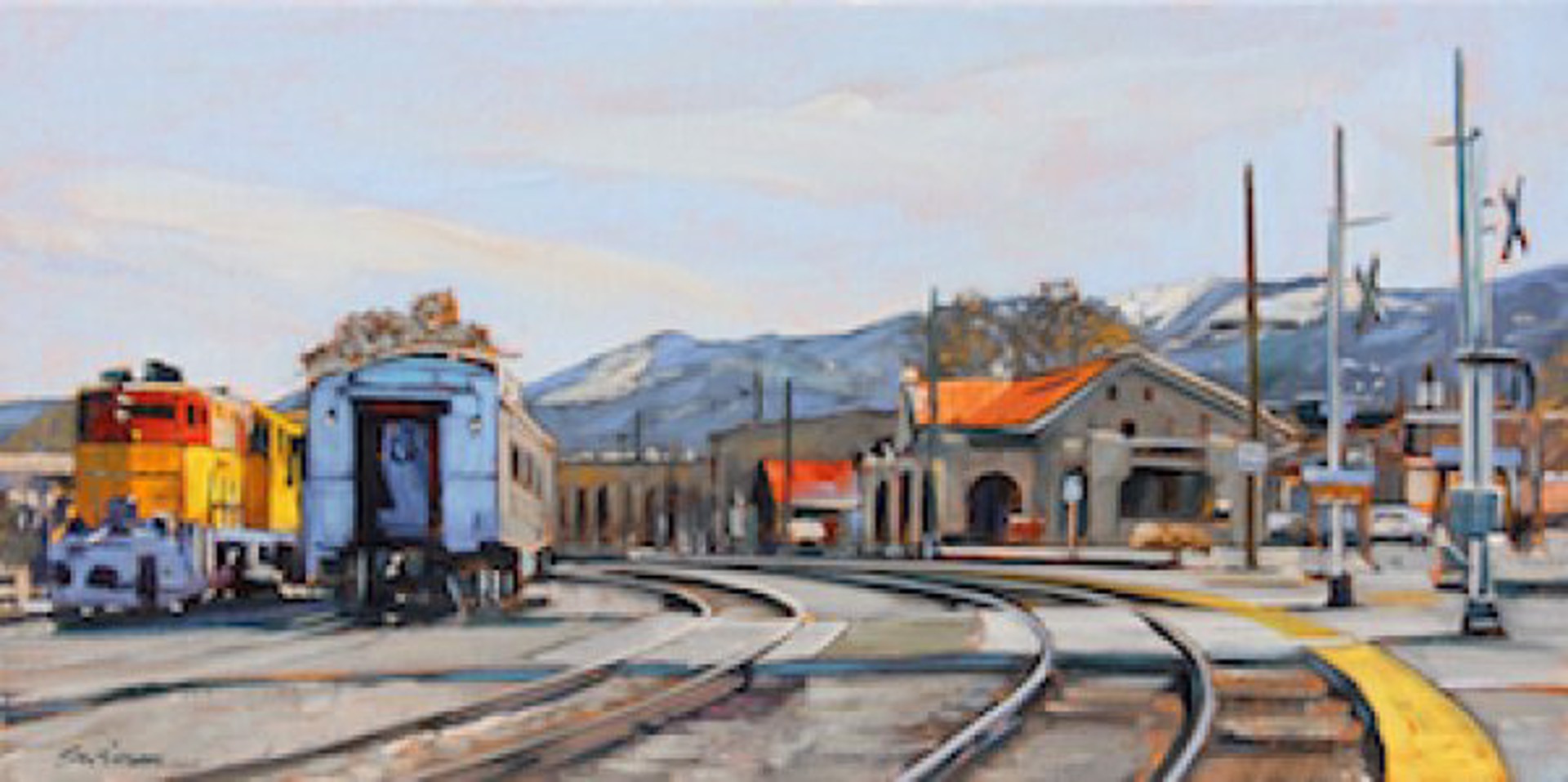 Santa Fe Rails by Tom Swimm