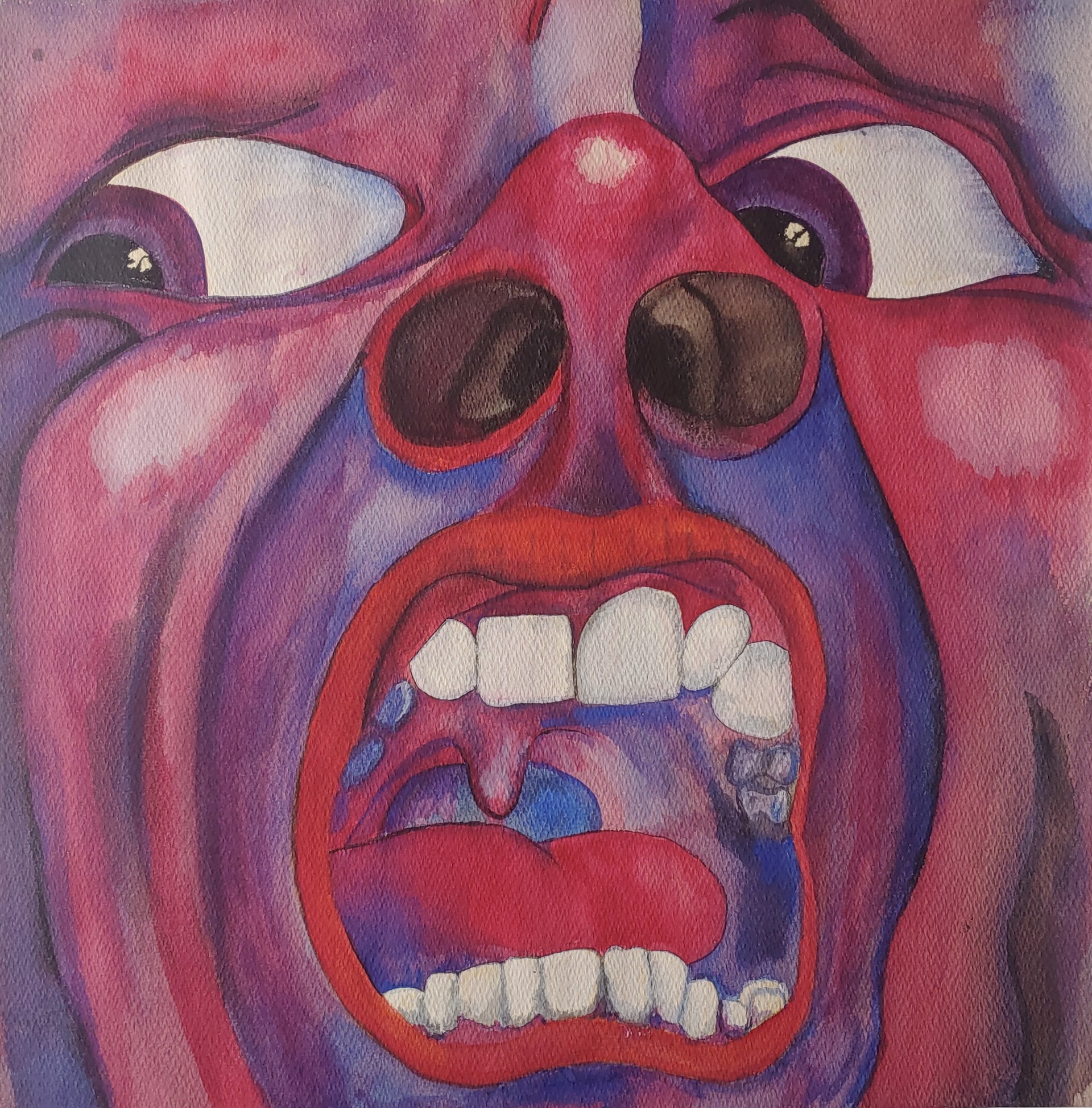 Copy of Album Cover King Crimson - Watercolor by David Amdur