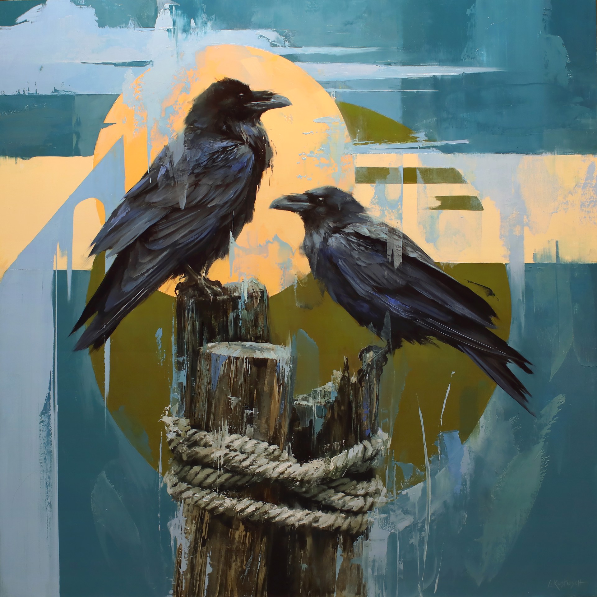 The Ravens of Ocean Beach by Lindsey Kustusch