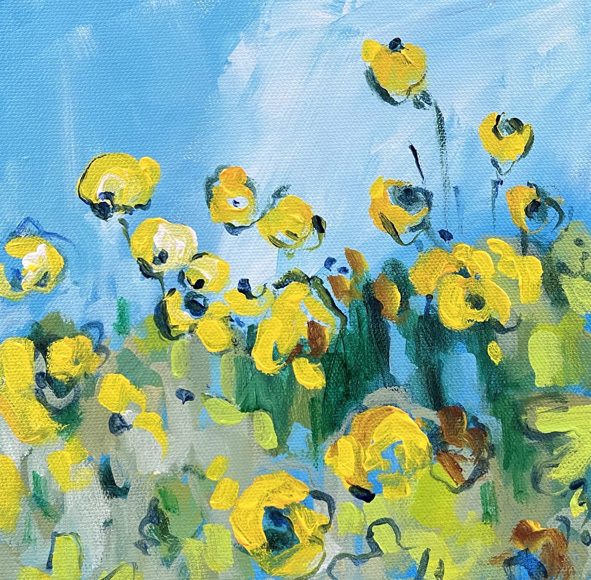 Seaside Yellows by Elizabeth Cabell