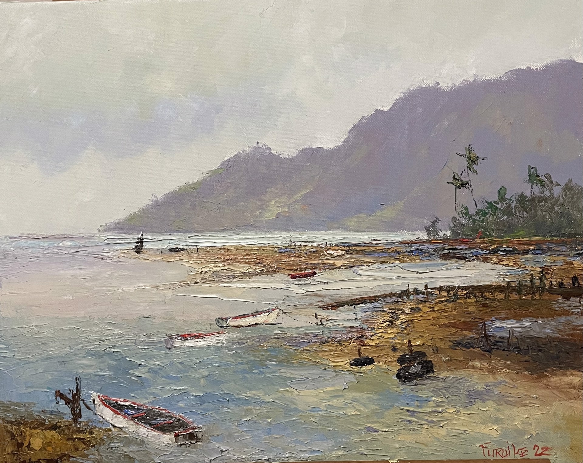 Morning Tide, Kāneʻohe Bay by Ed Furuike